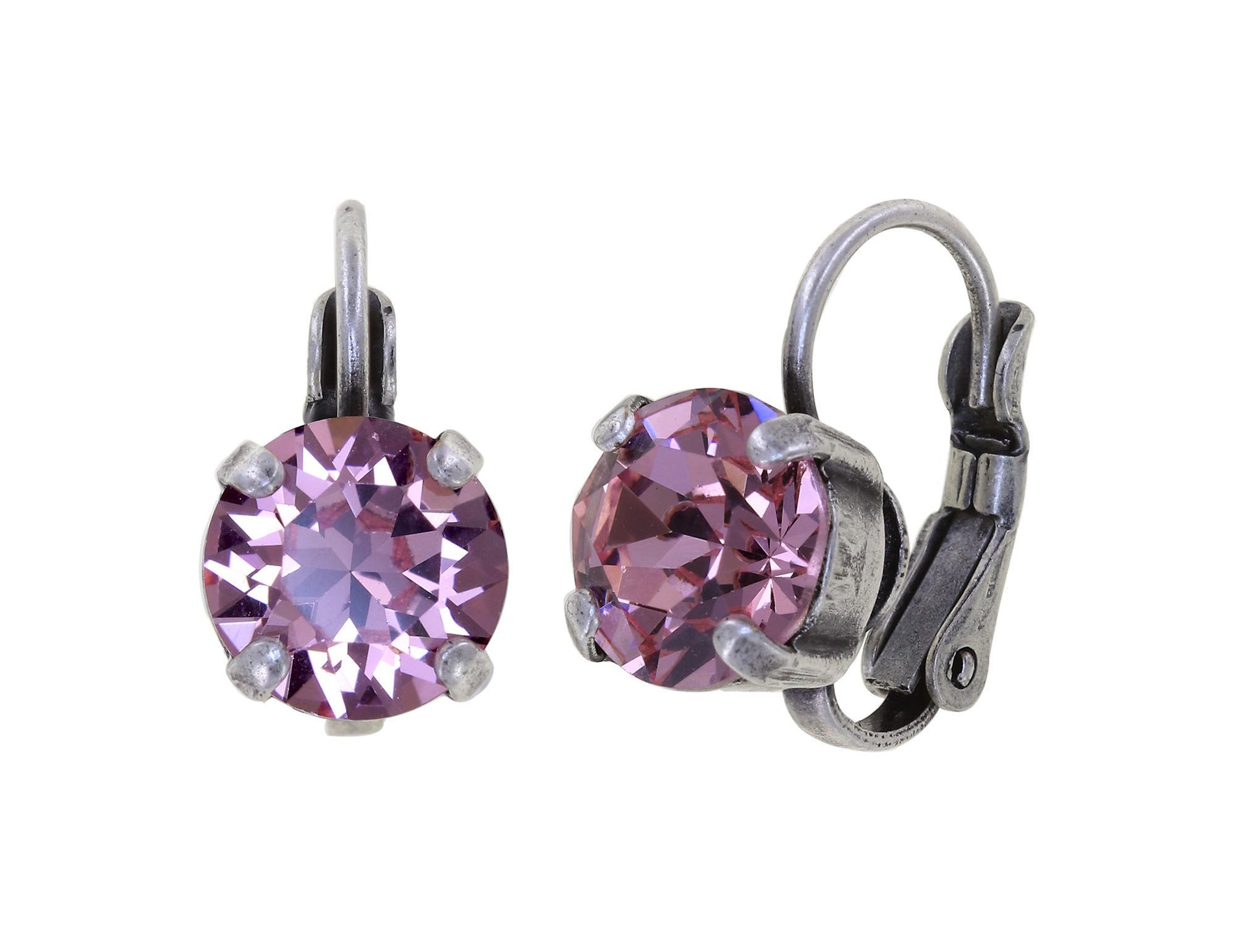 image for Earring Eurowire Black Jack Pink light rose SS 39