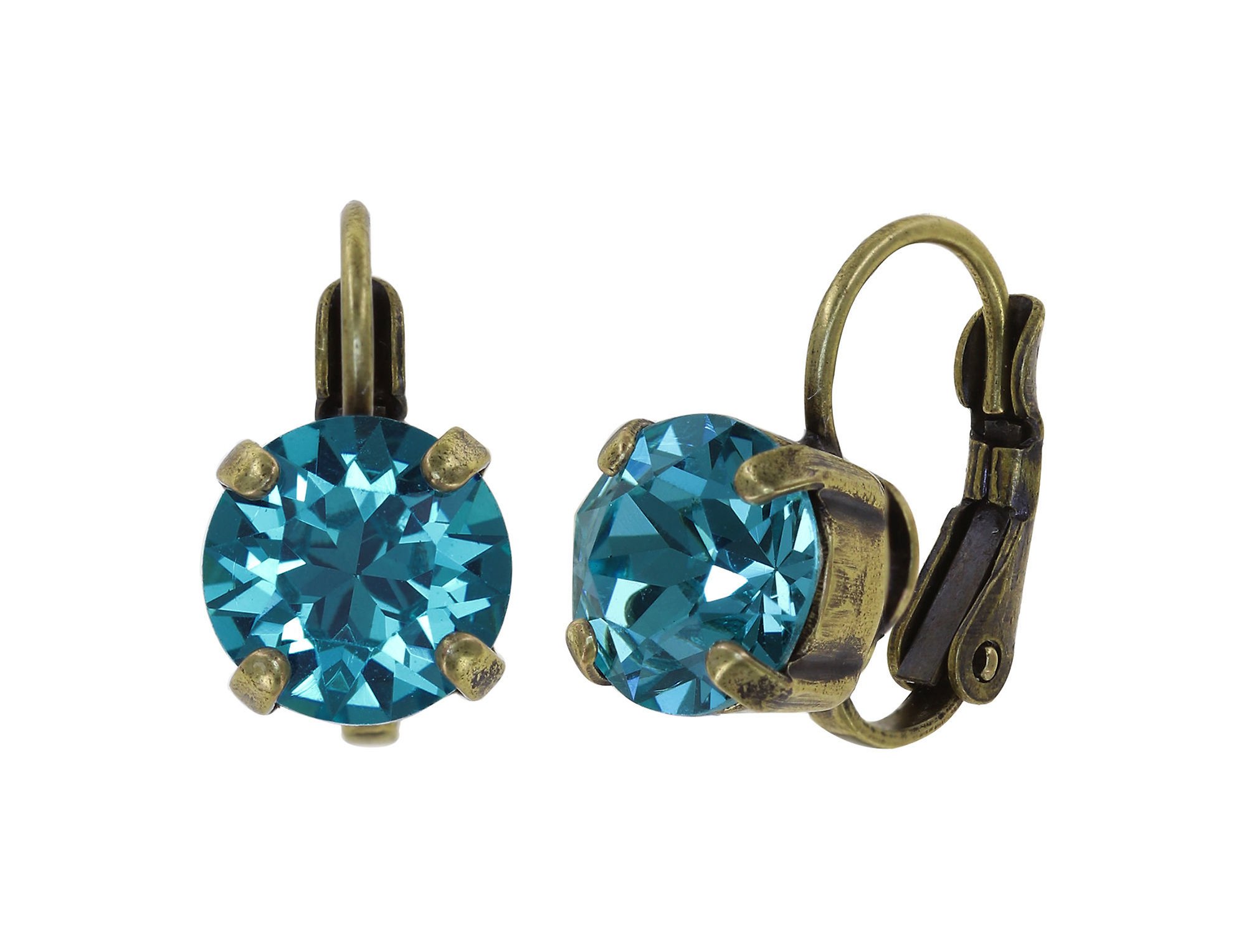 image for Earring eurowire Black Jack Blue lt. turquoise SS 39