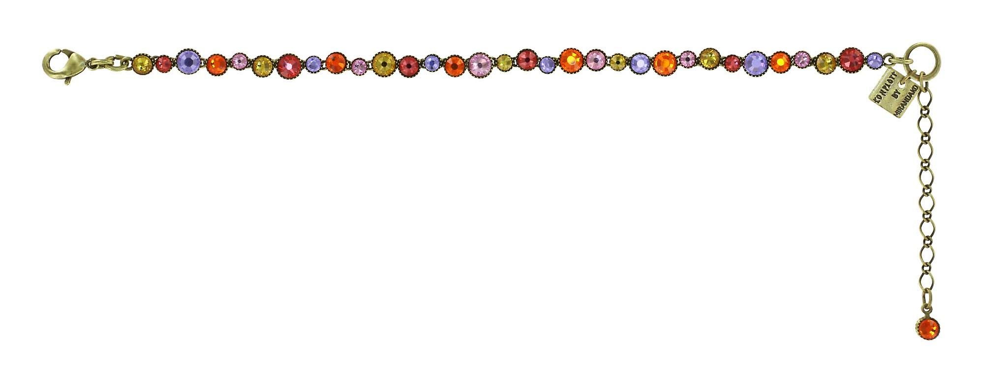 Bild für Armband Water Cascade Orange / Lila  