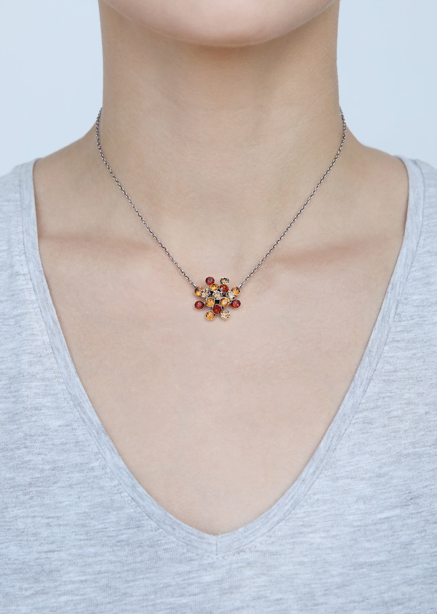 image for Necklace Pendant Magic Fireball Dark Brown  Classic Size (21mm Ø)