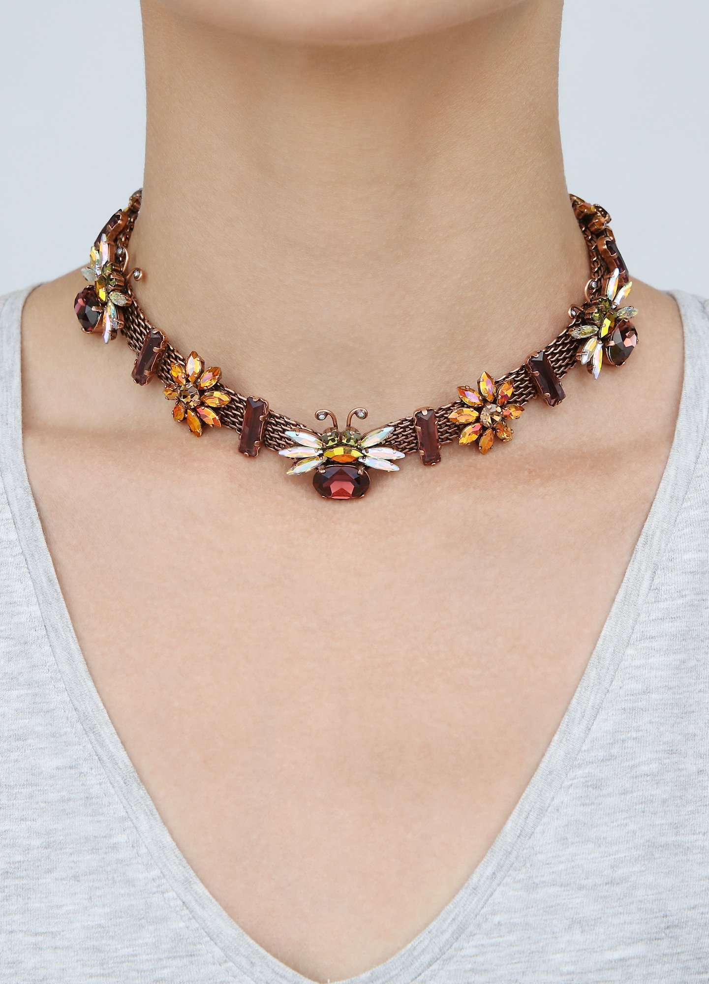 Bild für Halskette Collier Love Bugs Herbst  