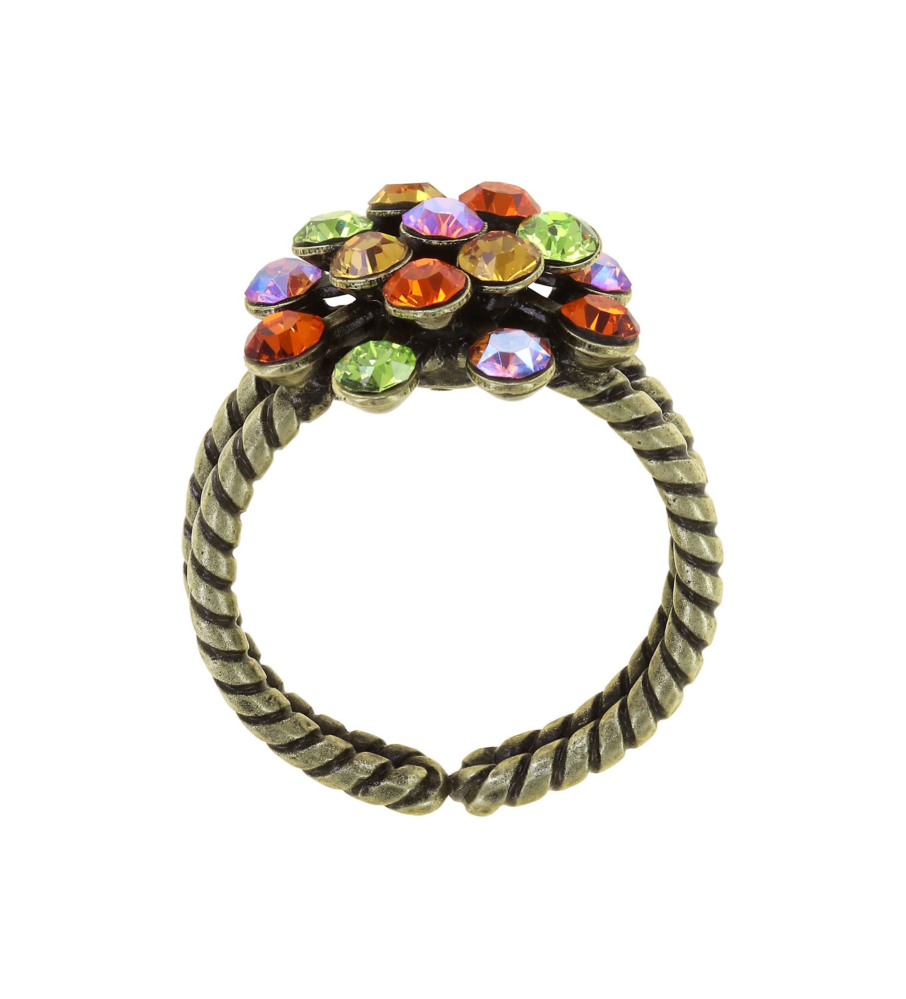 image pour Anneau Magic Fireball Orange / Vert  mini