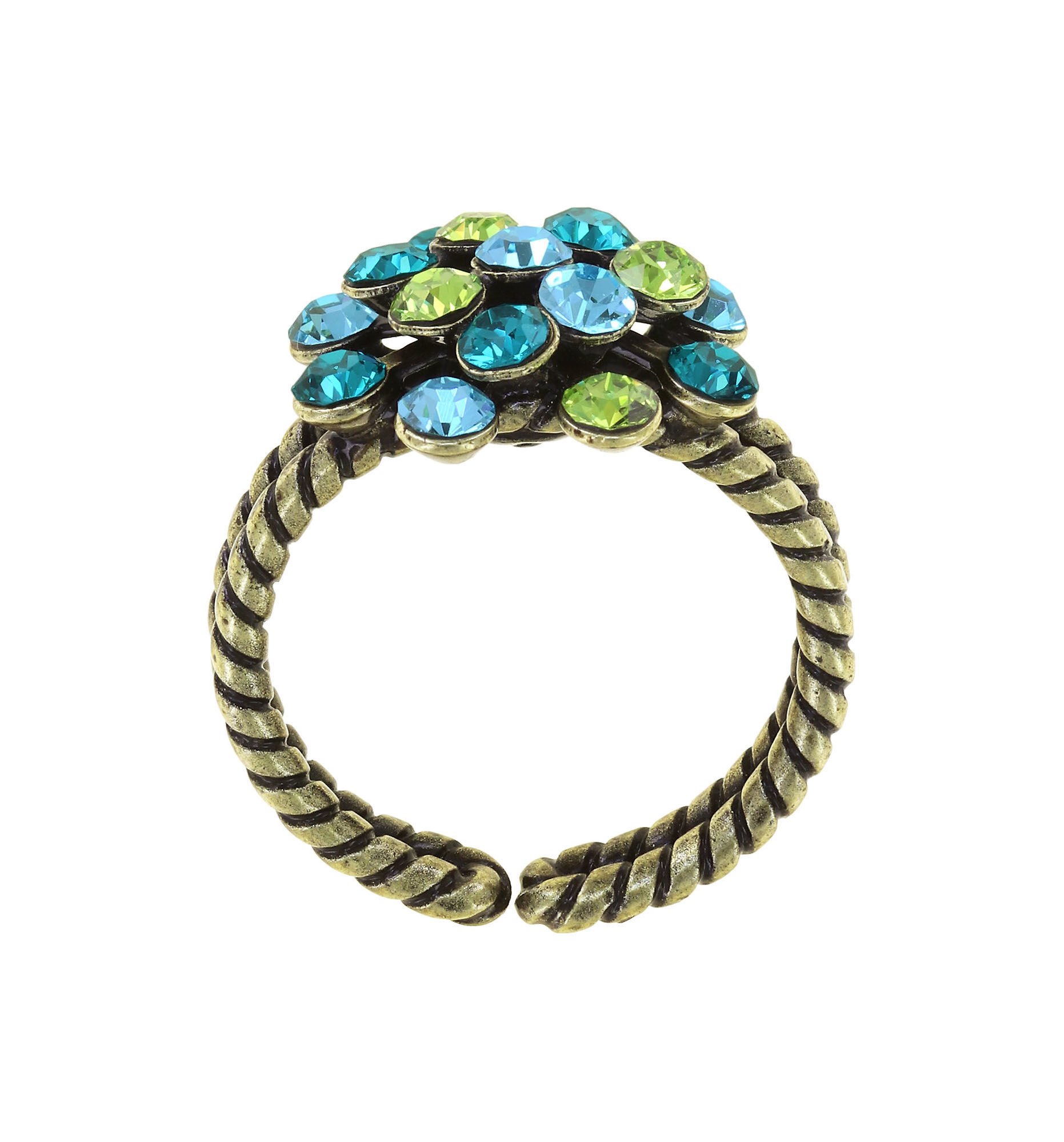 image pour Anneau Magic Fireball Bleu / Vert  mini