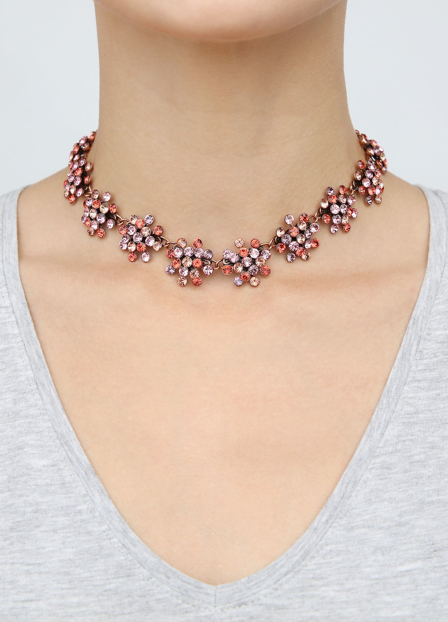 Bild für Halskette Collier Magic Fireball Beige / Pink  Classic Size (21mm Ø)