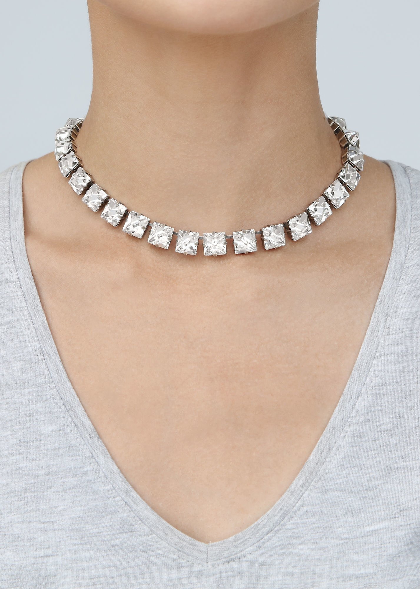 image for Necklace Punk Classics White  size L