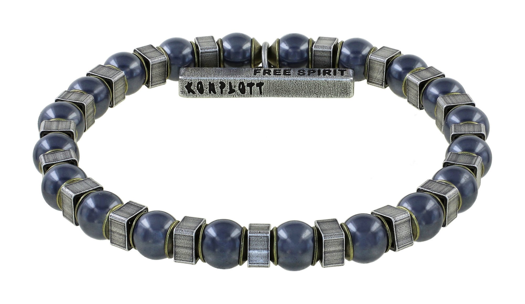 image pour Bracelet élastique Free Spirit Gris black/grey size M