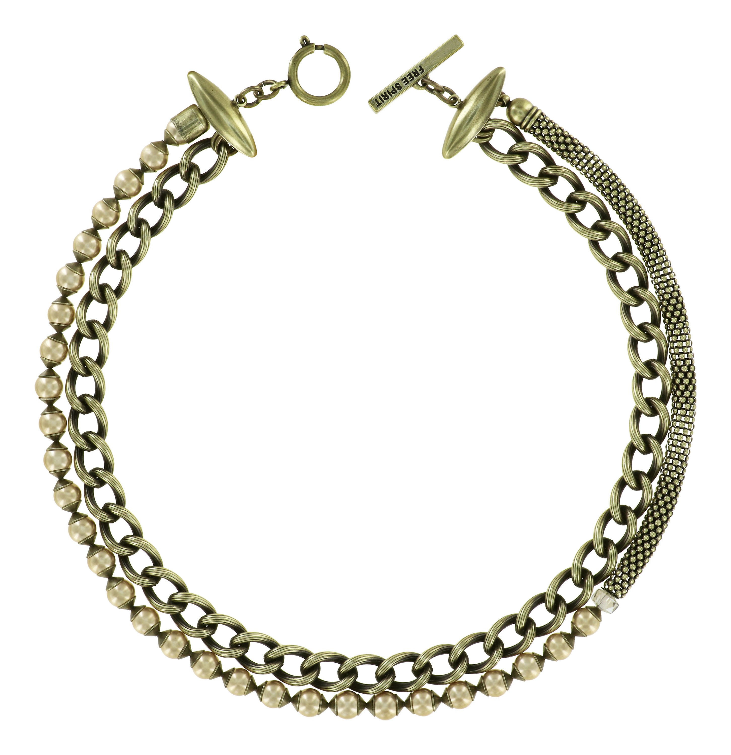 image for Necklace Free Spirit Brown  