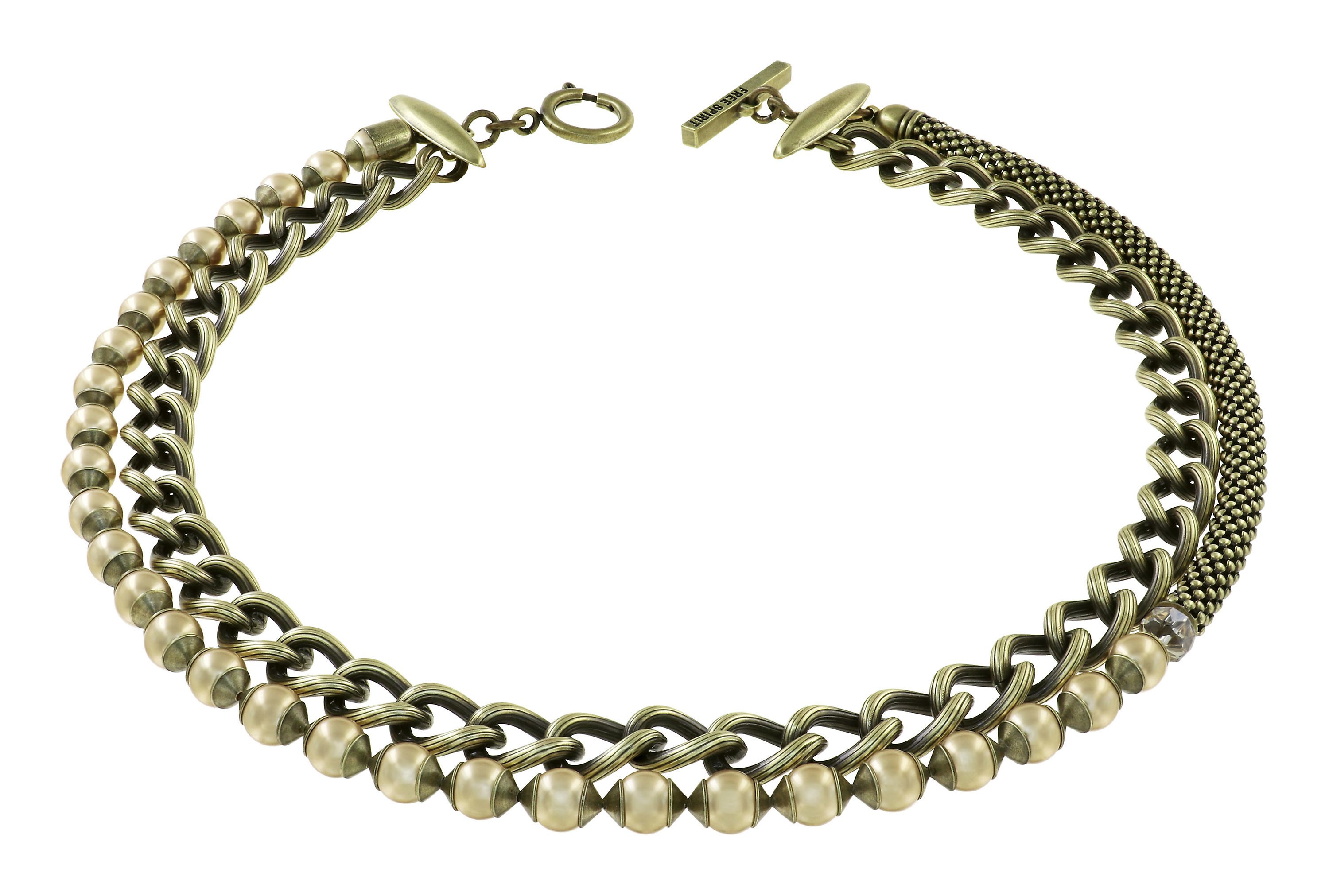 image for Necklace Free Spirit Brown  