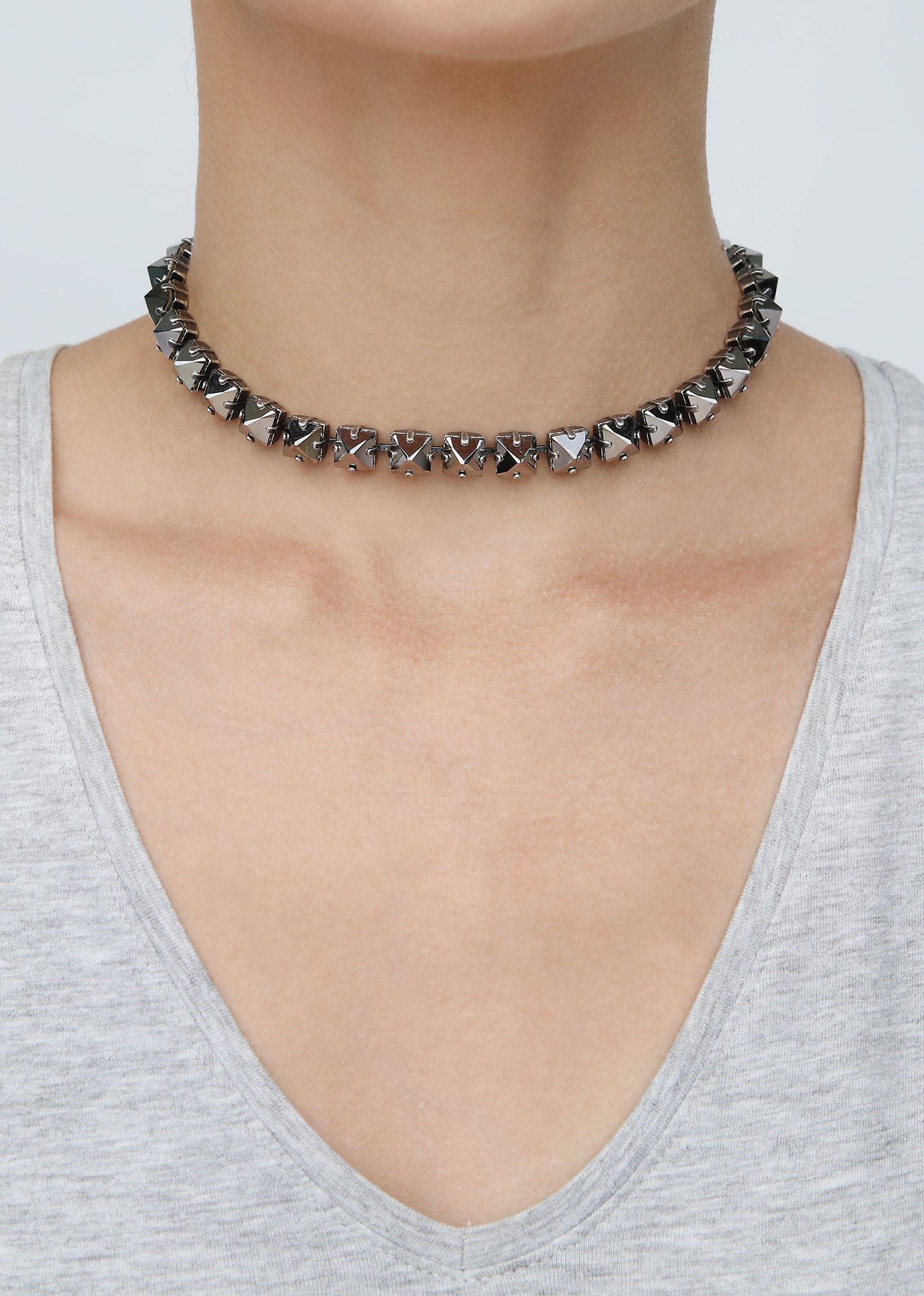 image pour Collier ras-de-cou Punk Classics Noir  size M