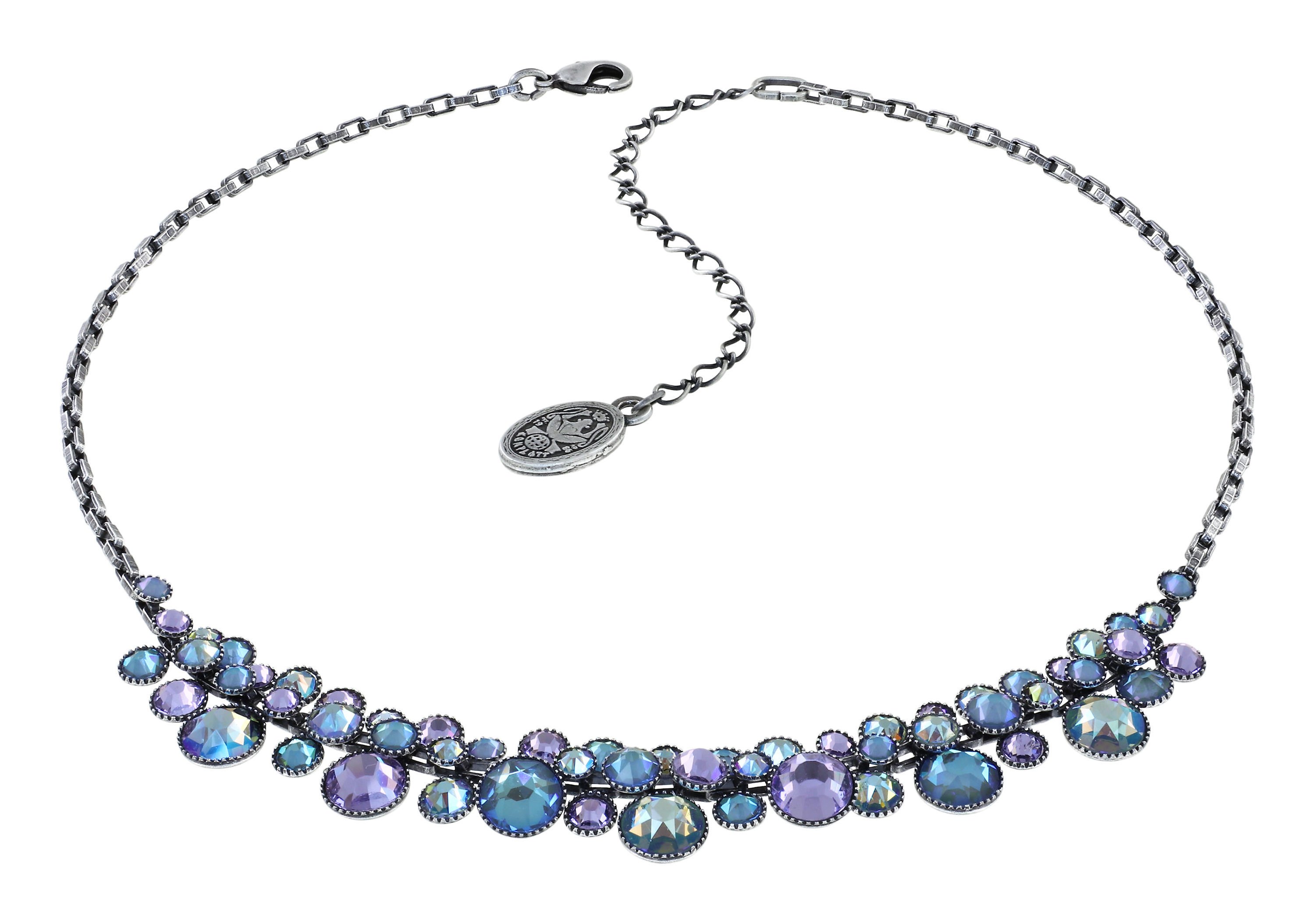 image pour Collier Water Cascade Bleu / Lila  