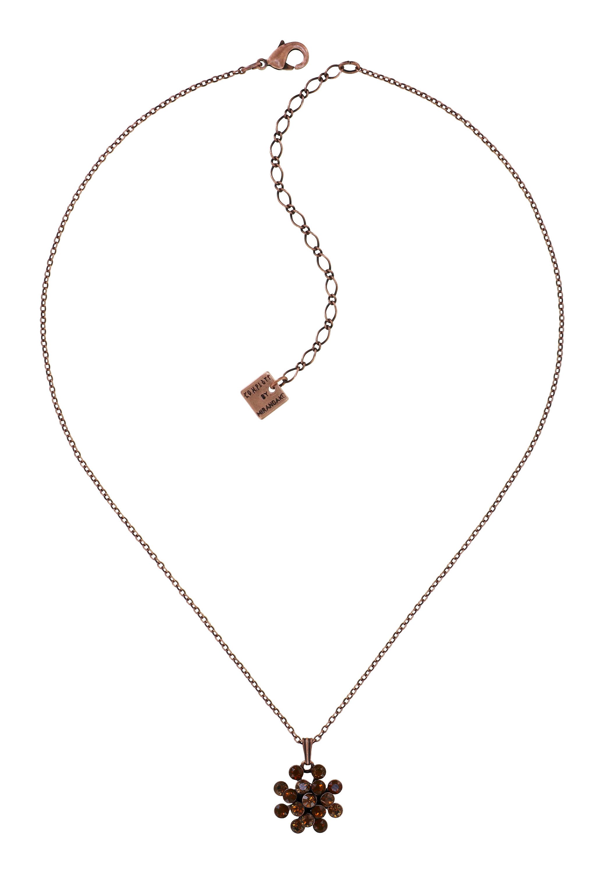 image for Necklace pendant Magic Fireball Brown  mini