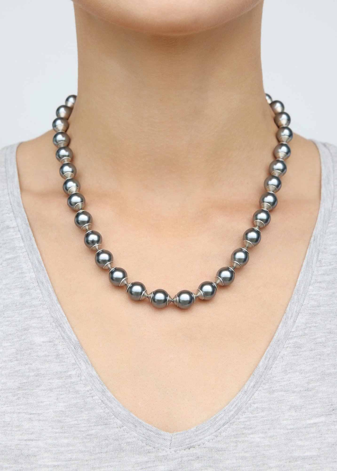 Bild für Halskette Free Spirit Grau  