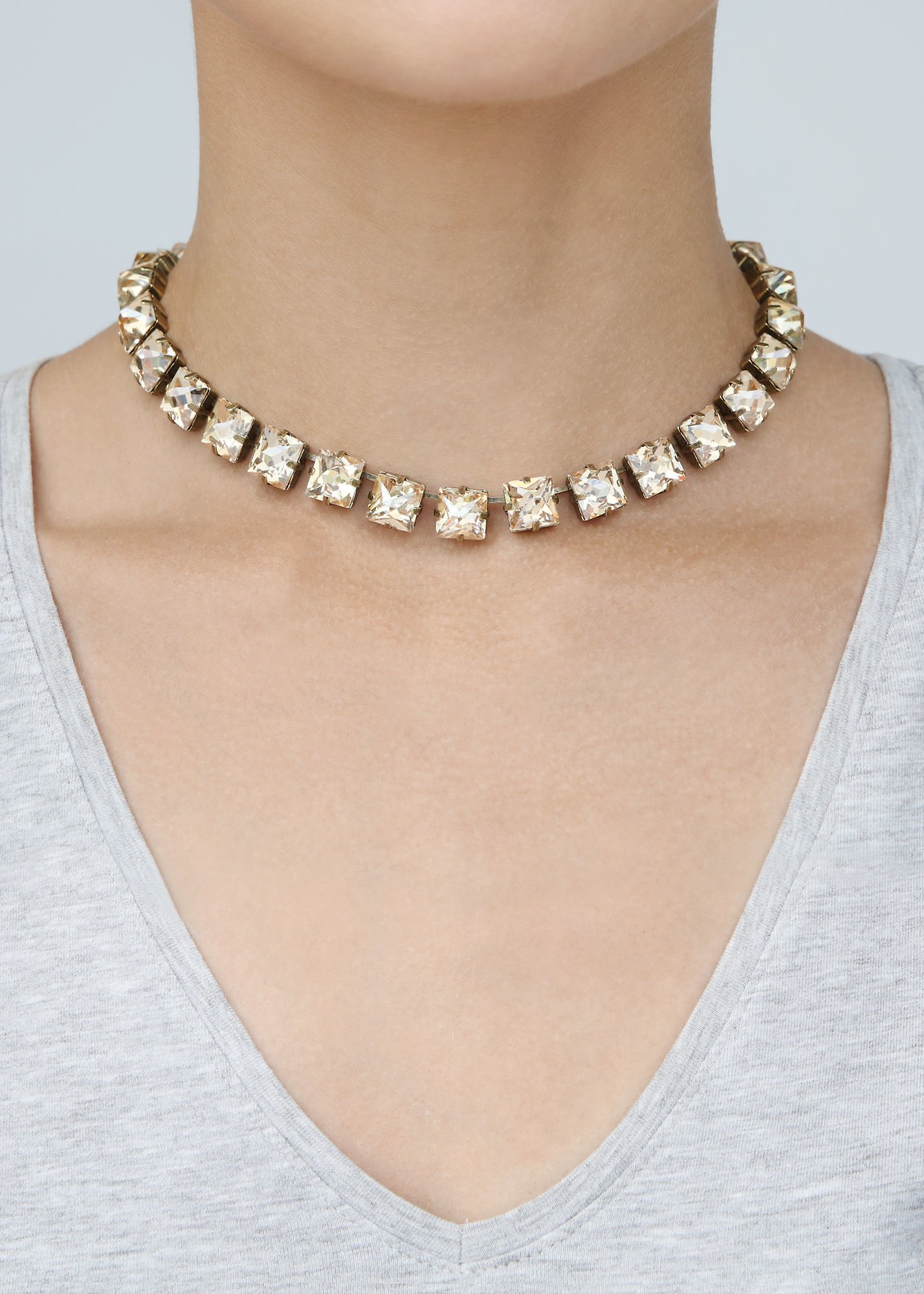 image pour Collier Punk Classics Beige  size L