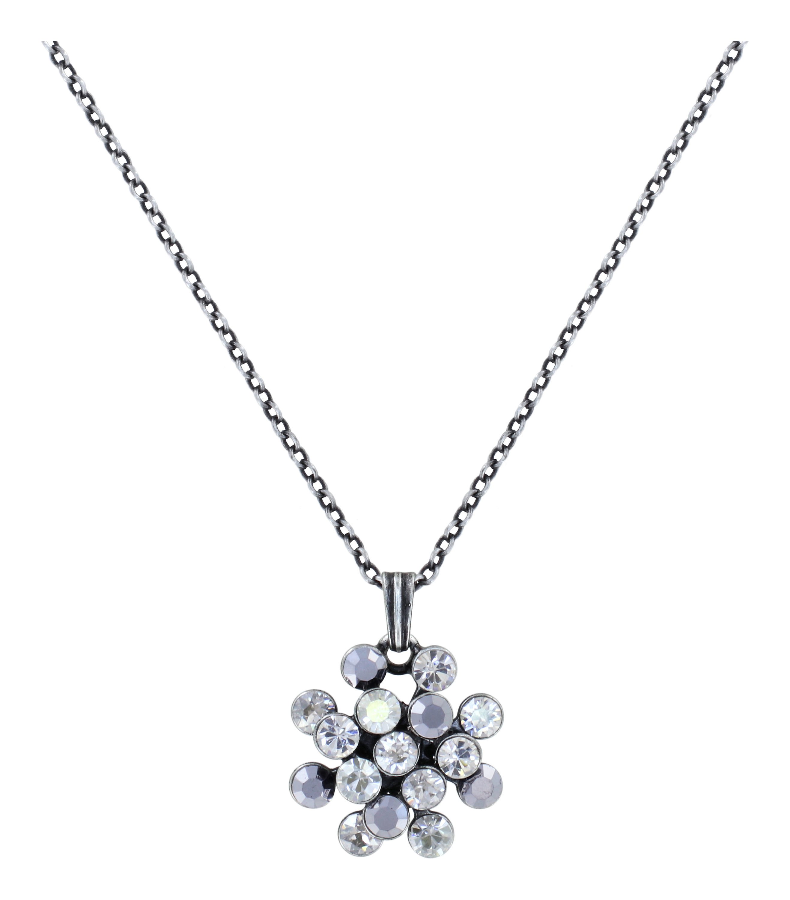 image pour Collier pendant Magic Fireball Blanc / Gris  mini