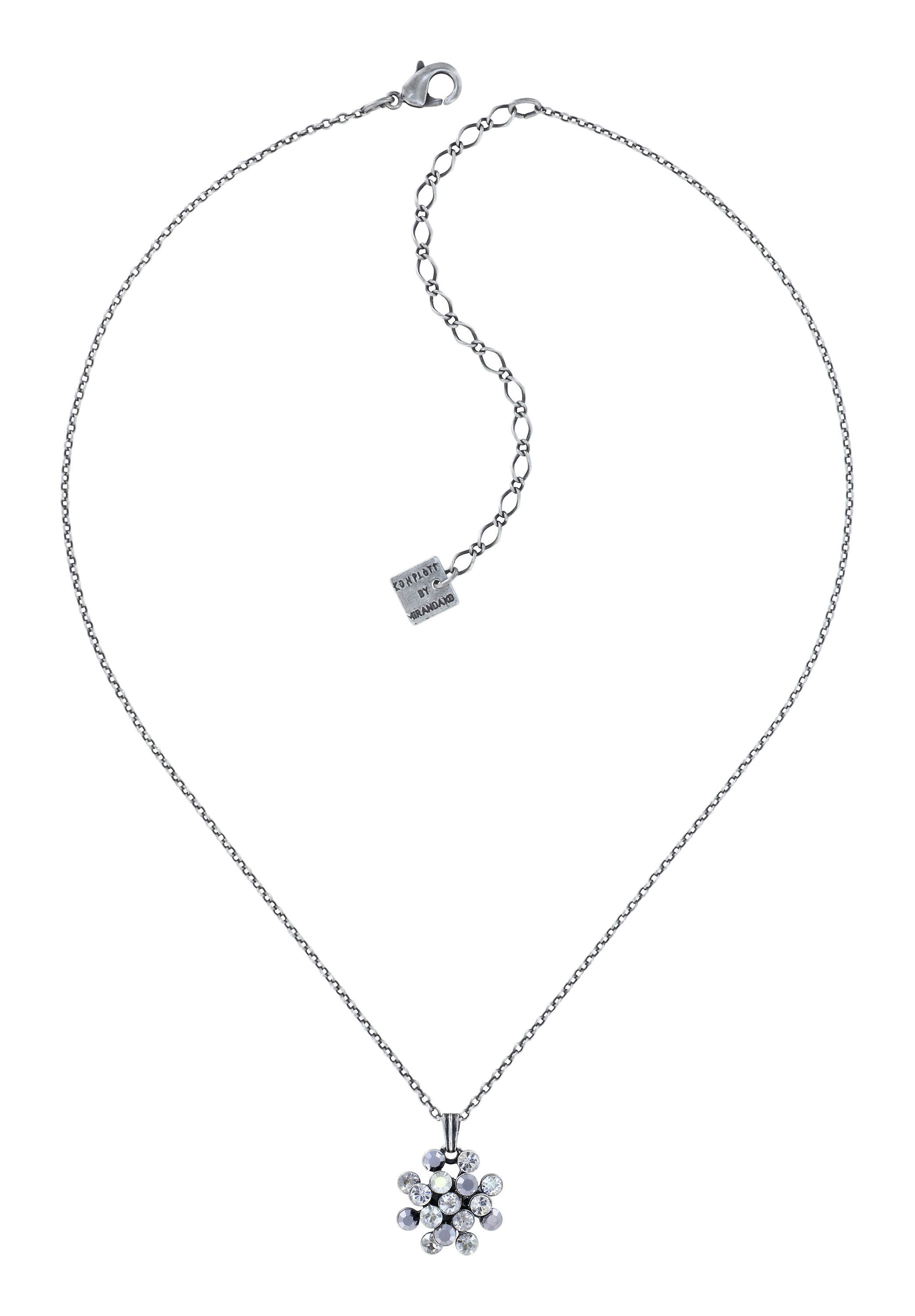 image pour Collier pendant Magic Fireball Blanc / Gris  mini