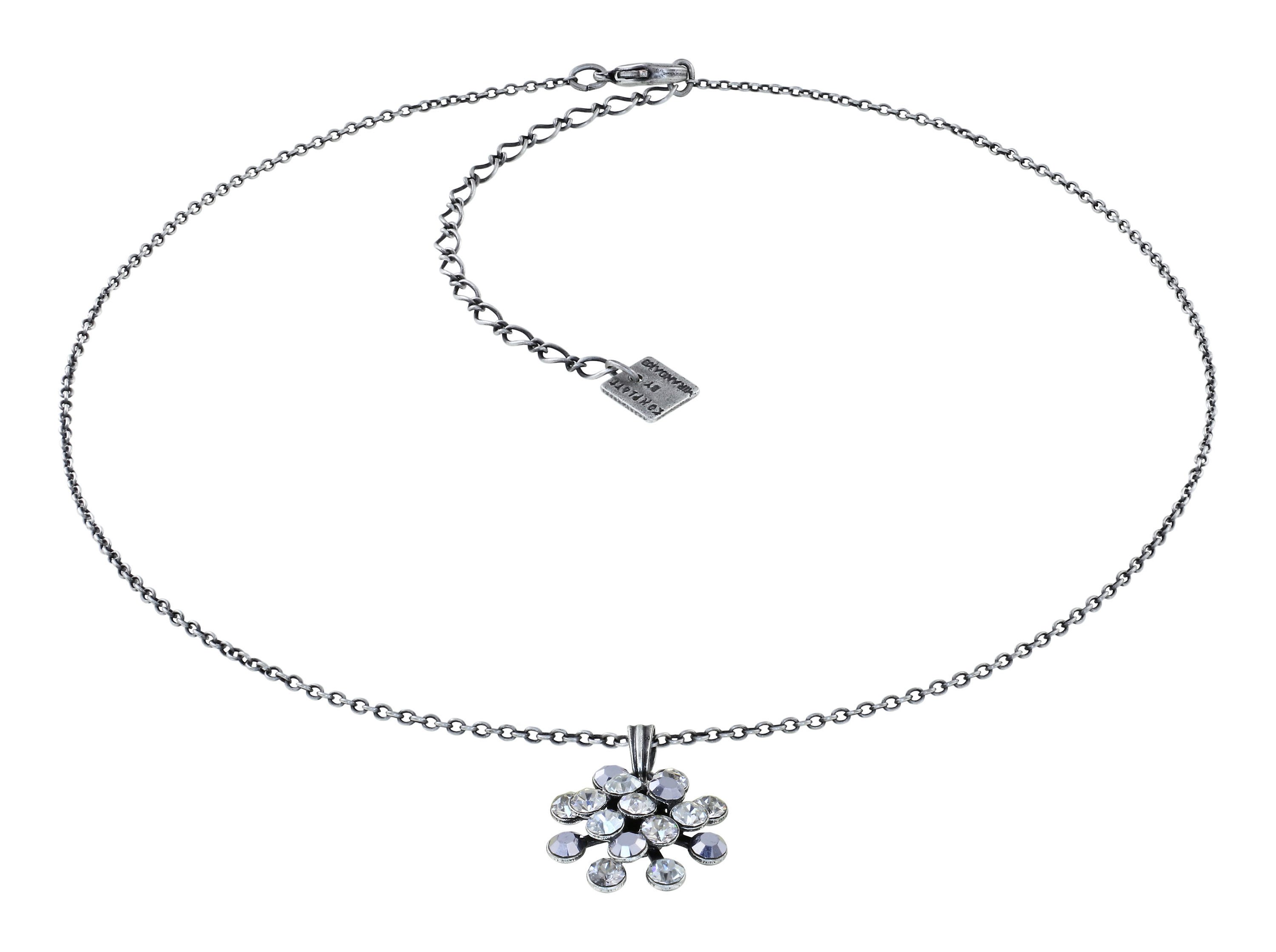 image pour Collier pendant Magic Fireball Blanc / Gris  mini