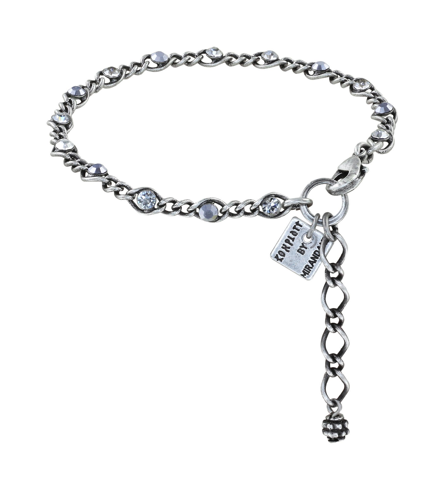 Bild für Armband Magic Fireball Weiß / Grau  mini