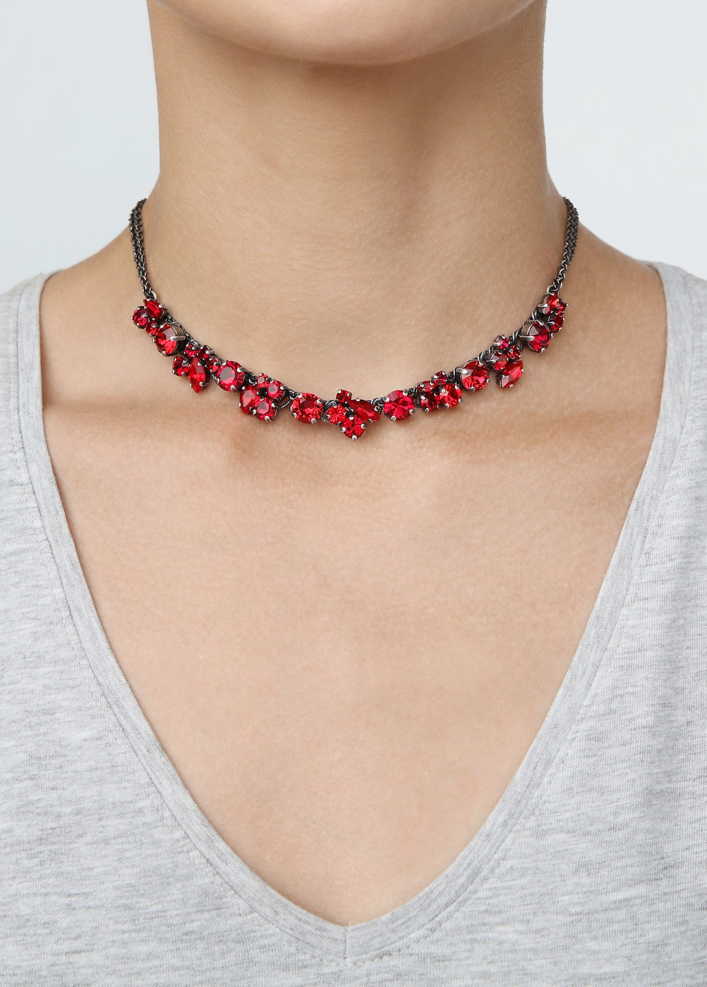 image pour Collier Ballroom Rouge  
