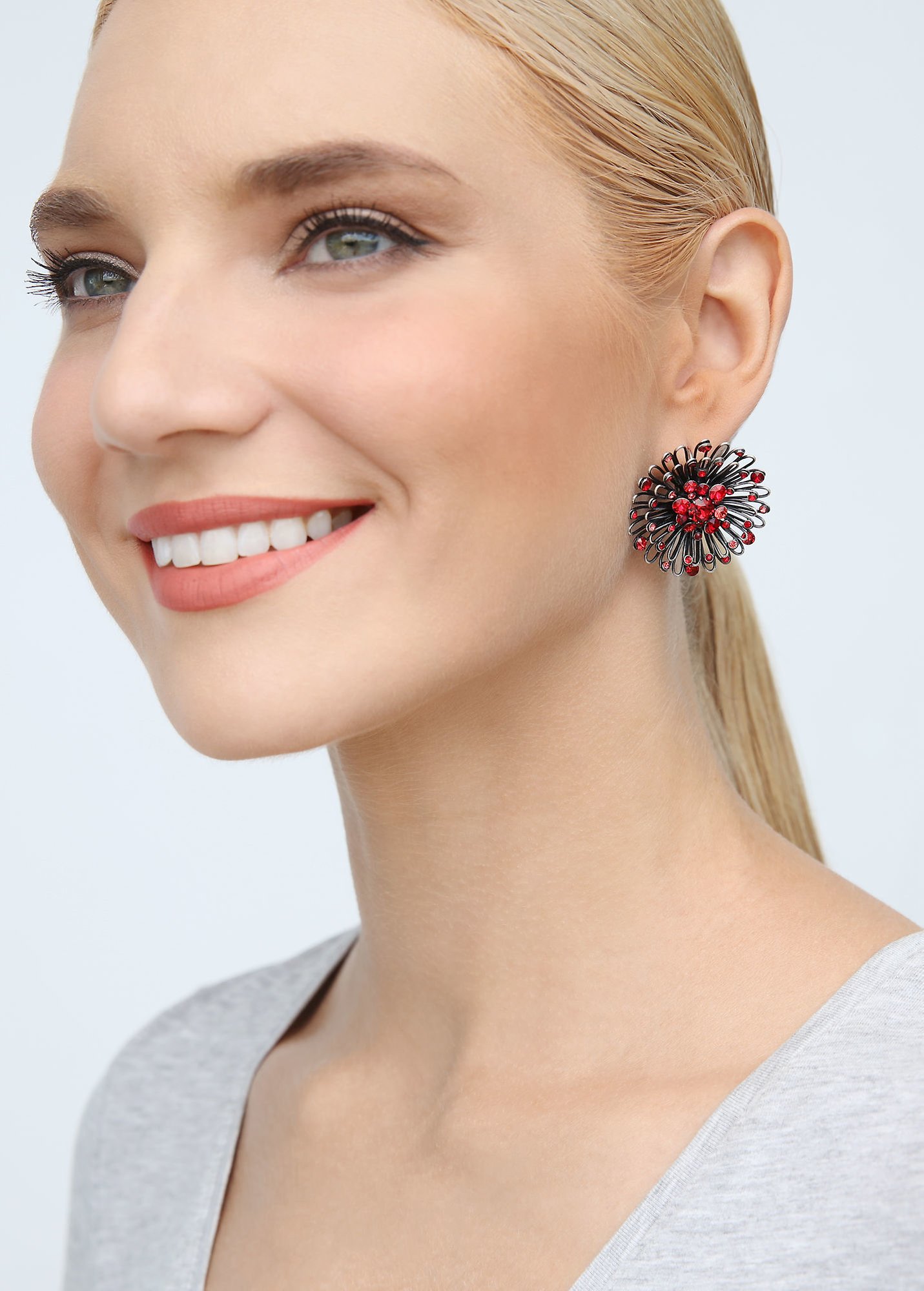 image pour Boucles d'oreilles Eurowire Distel Coralline  size L