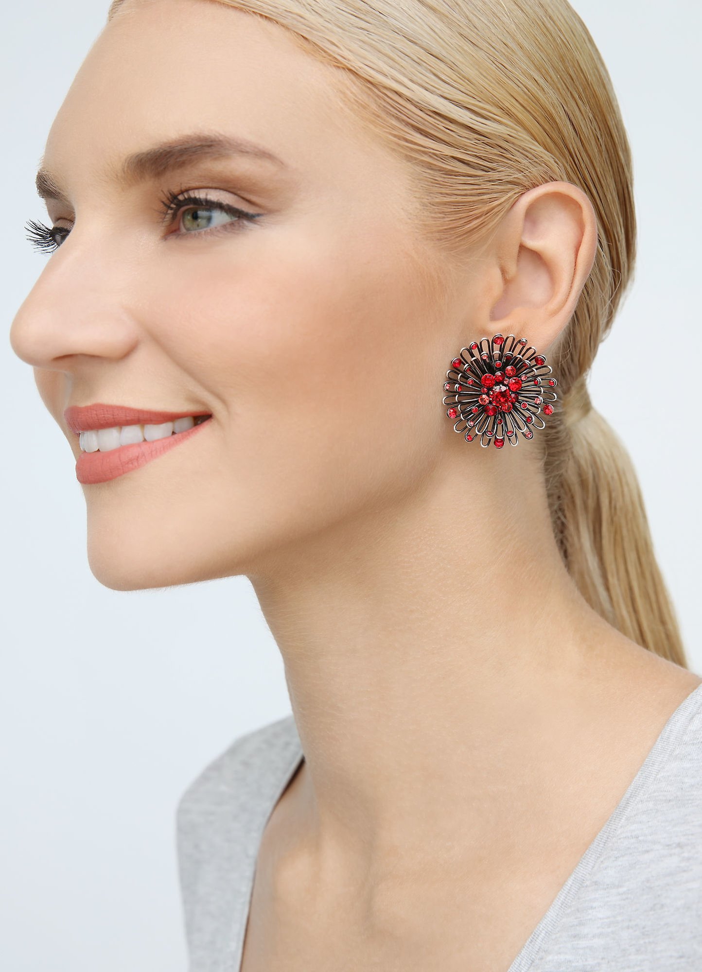 image pour Boucles d'oreilles Clip Distel Coralline  size L