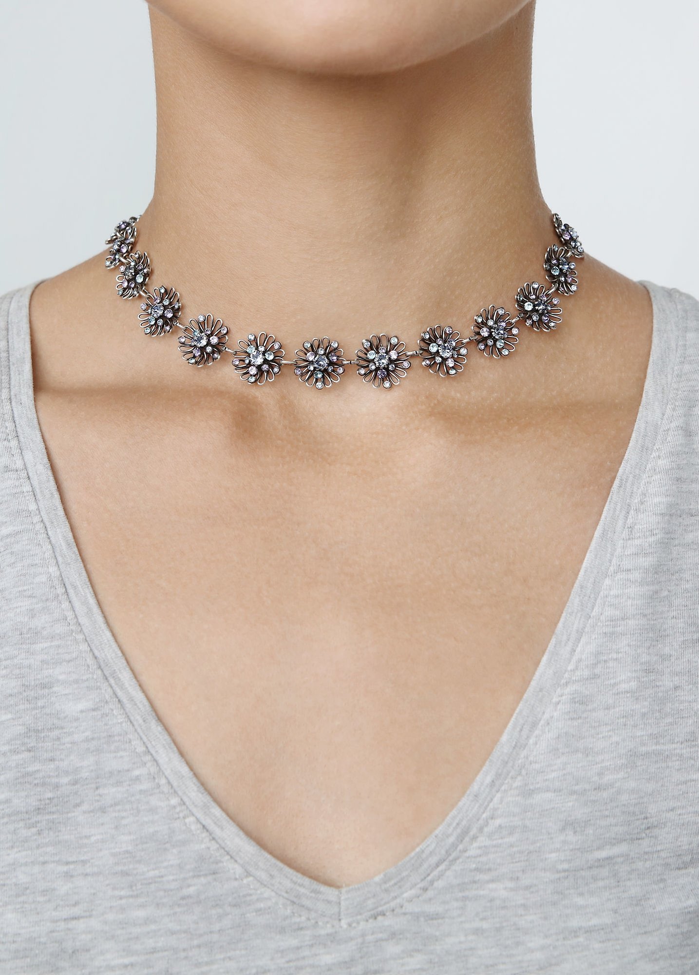 Kép Necklace Distel Blue / Lila  size 2XS