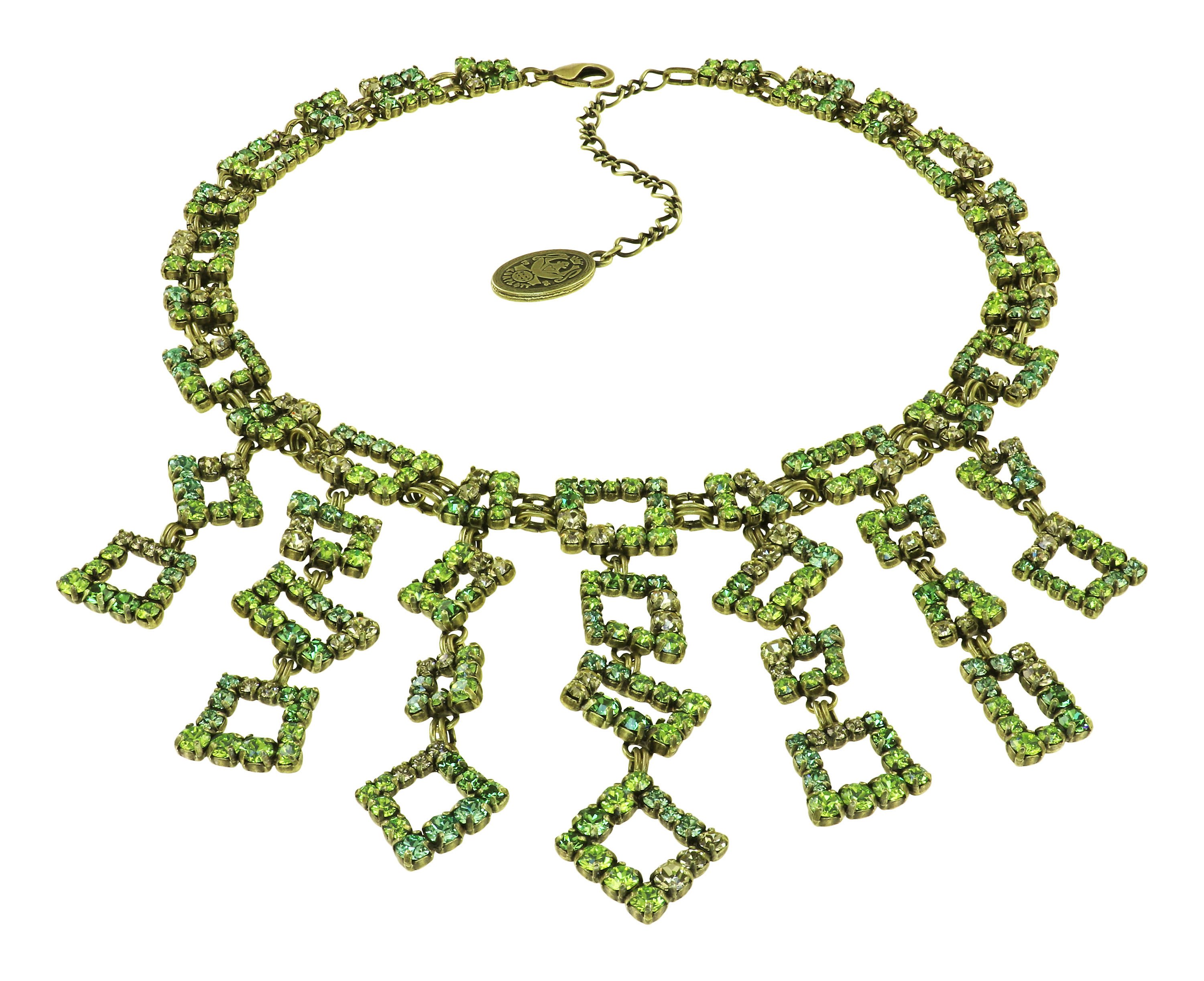 image for Necklace Collier Mytrix Green  
