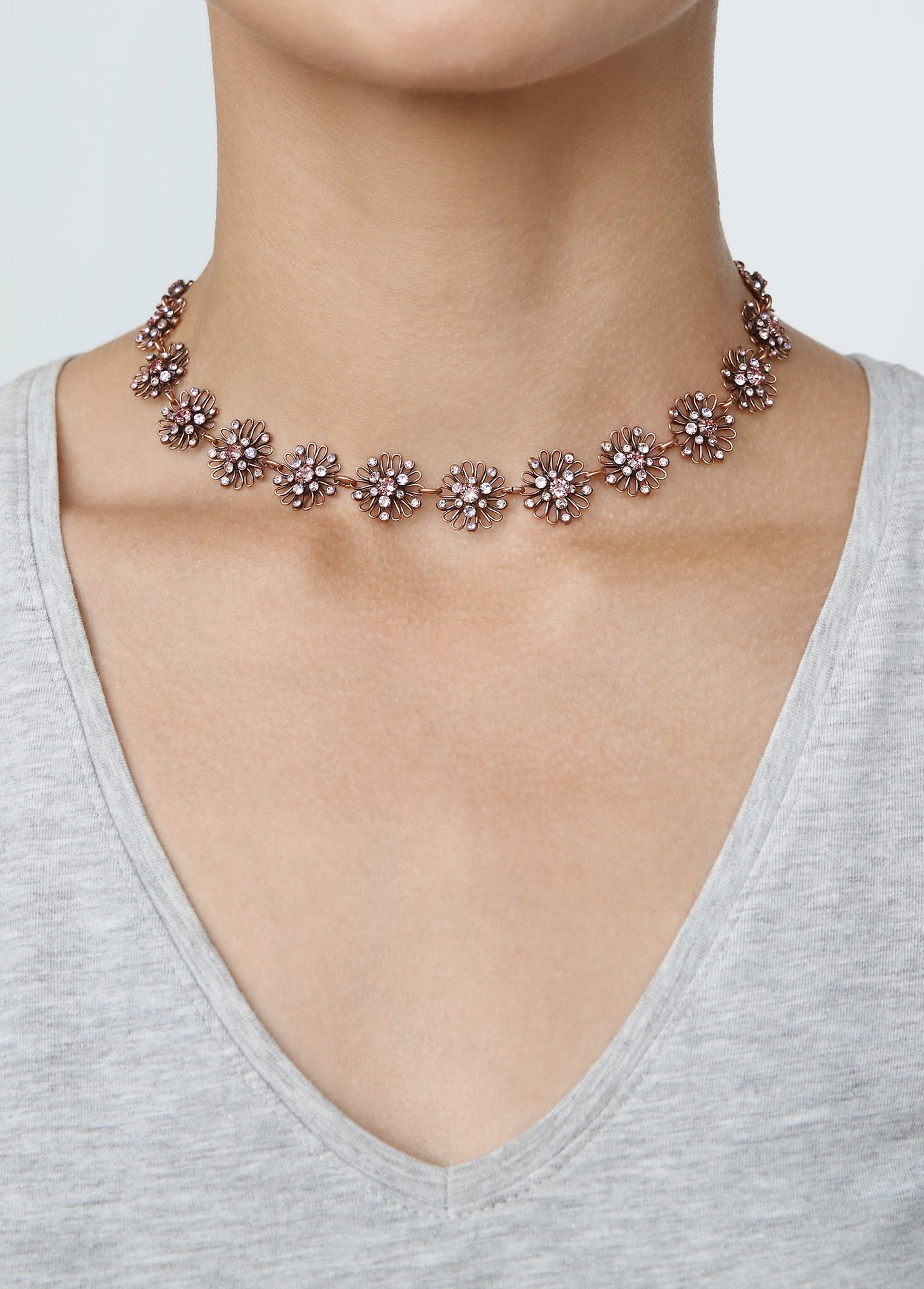 image pour Collier Distel Rose / Lila  size 2XS