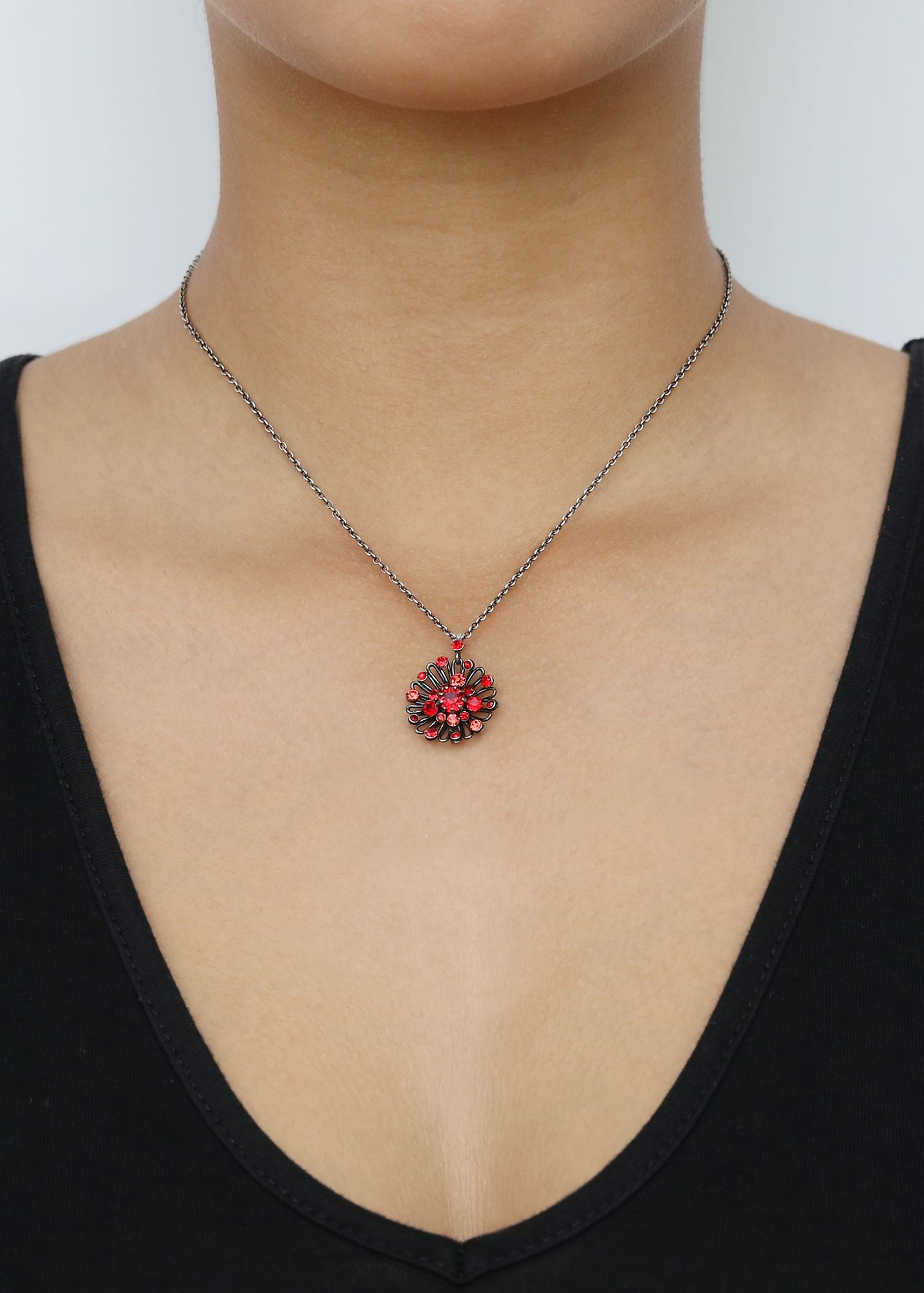 image for Necklace Pendant Distel Coralline  size XS