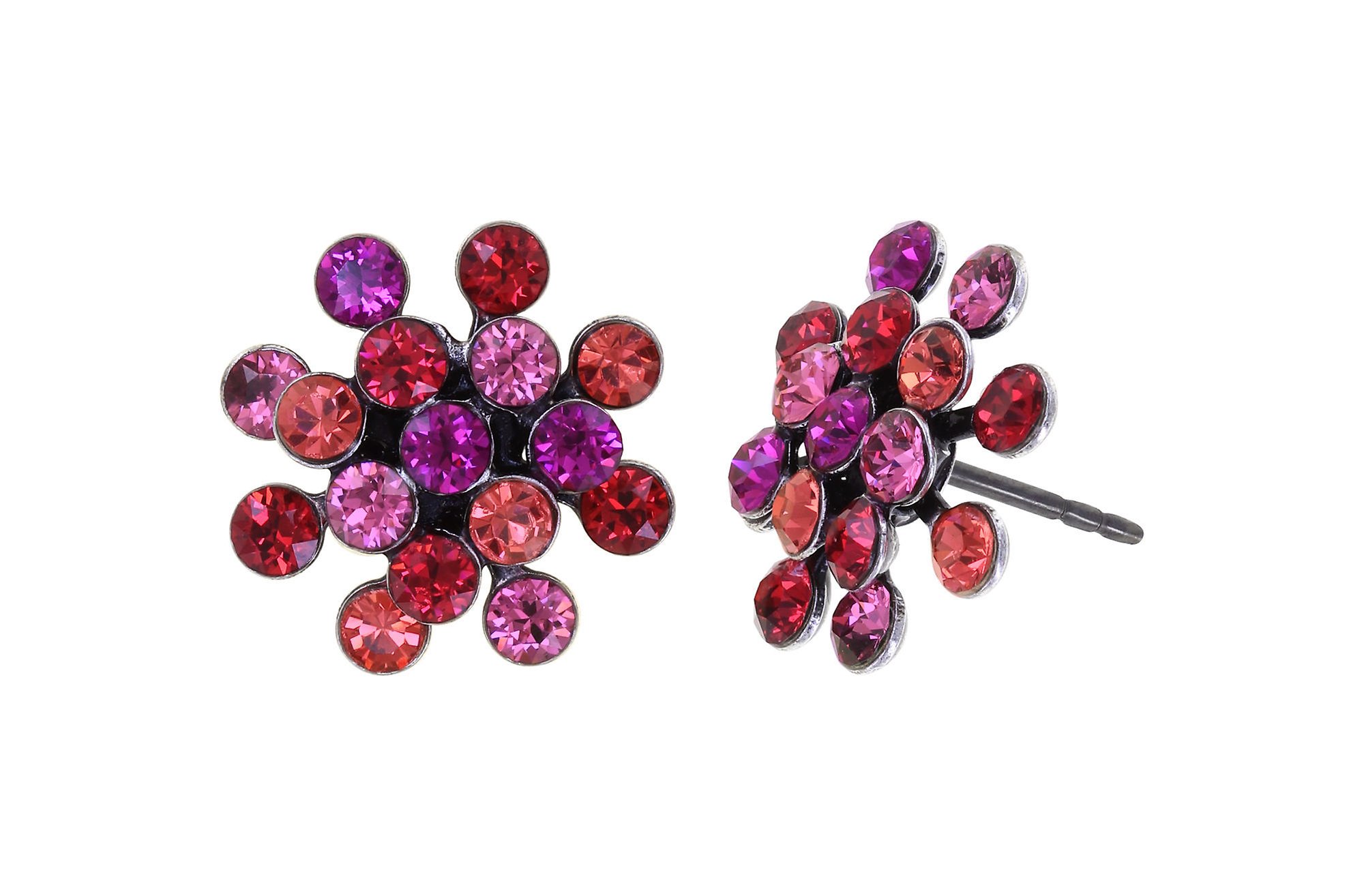 image for Earring Stud Magic Fireball Coralline  mini