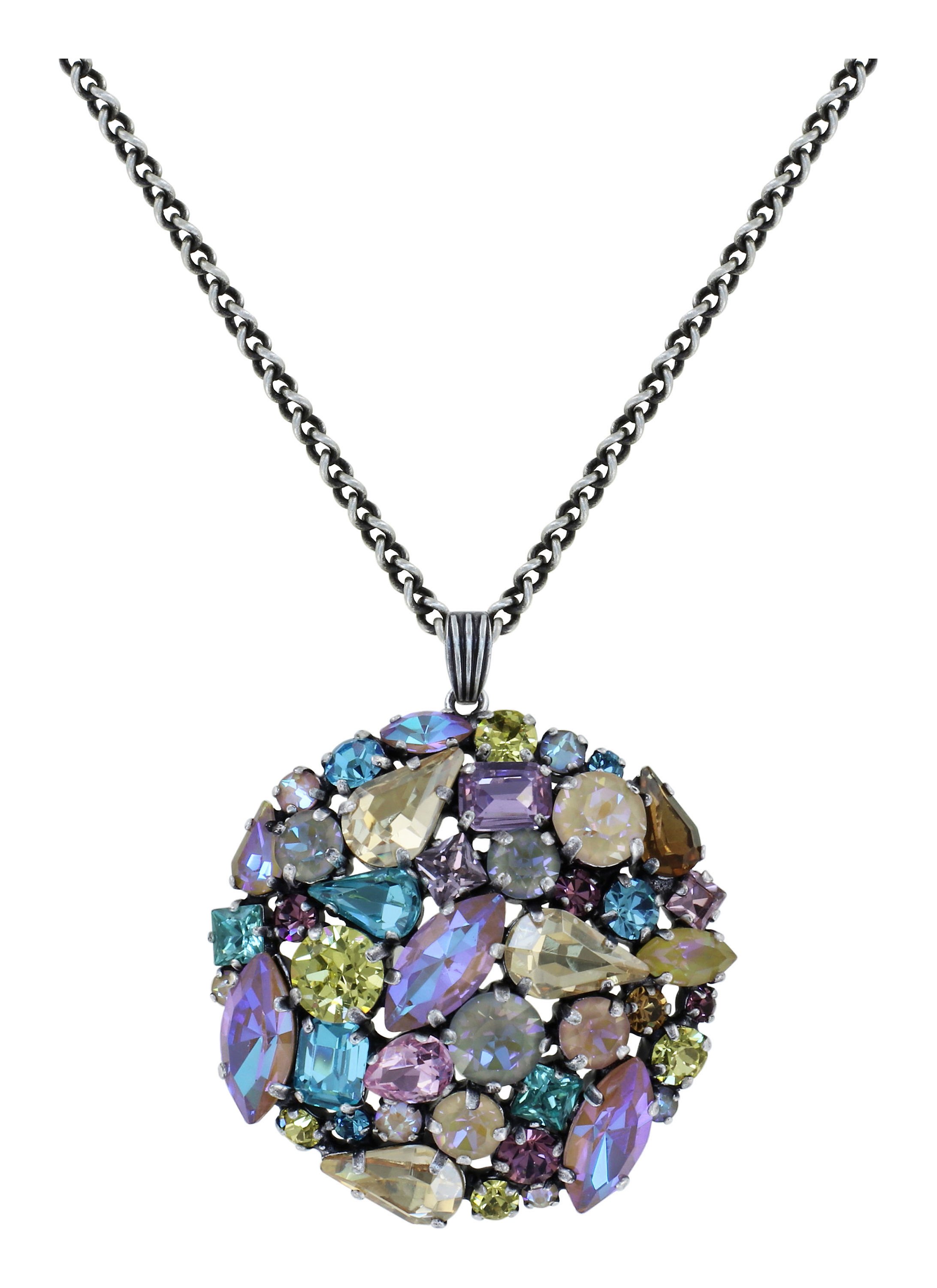 image for Necklace Pendant Ballroom Pastel Multi  size L