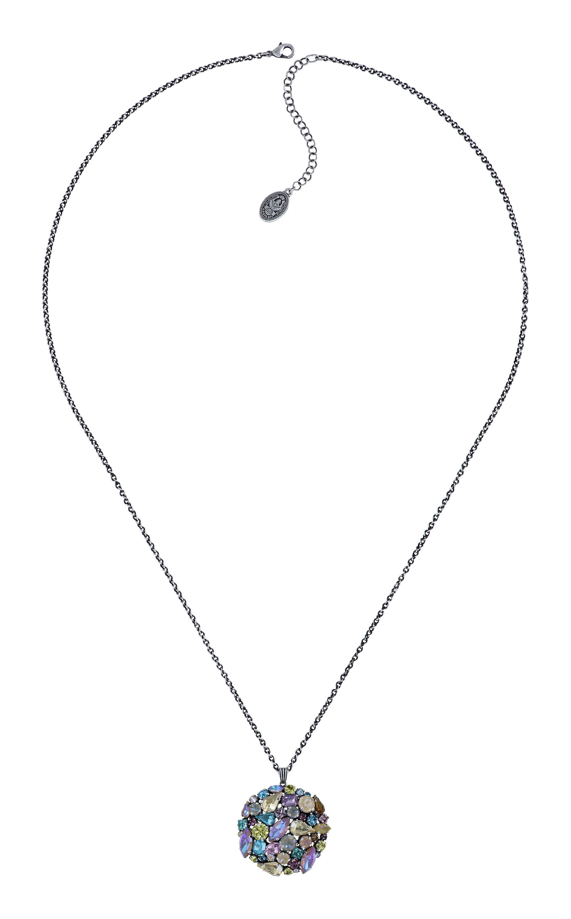 image for Necklace Pendant Ballroom Pastel Multi  size L