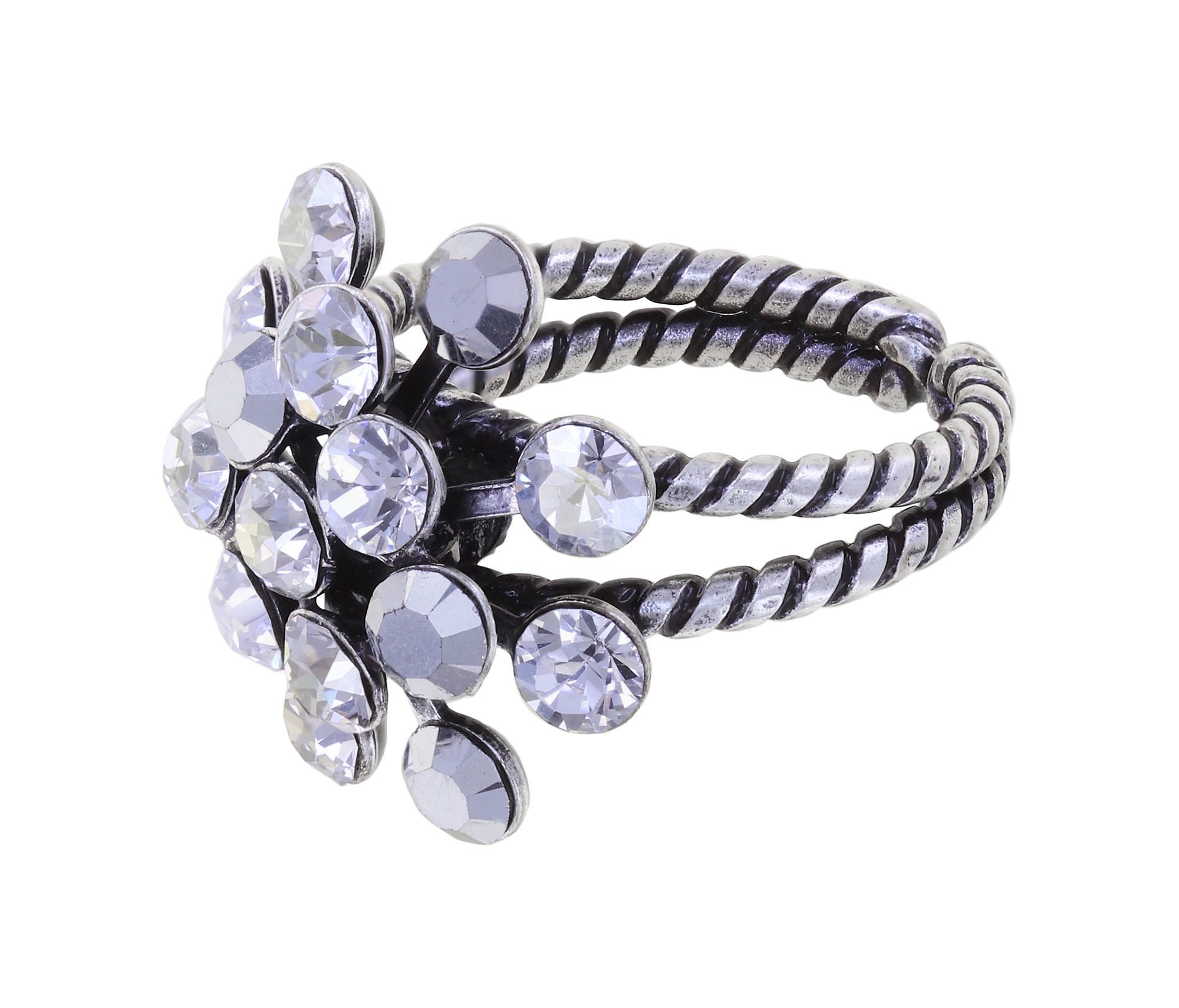 image pour Anneau Magic Fireball Blanc / Gris  Classic Size (21mm Ø)