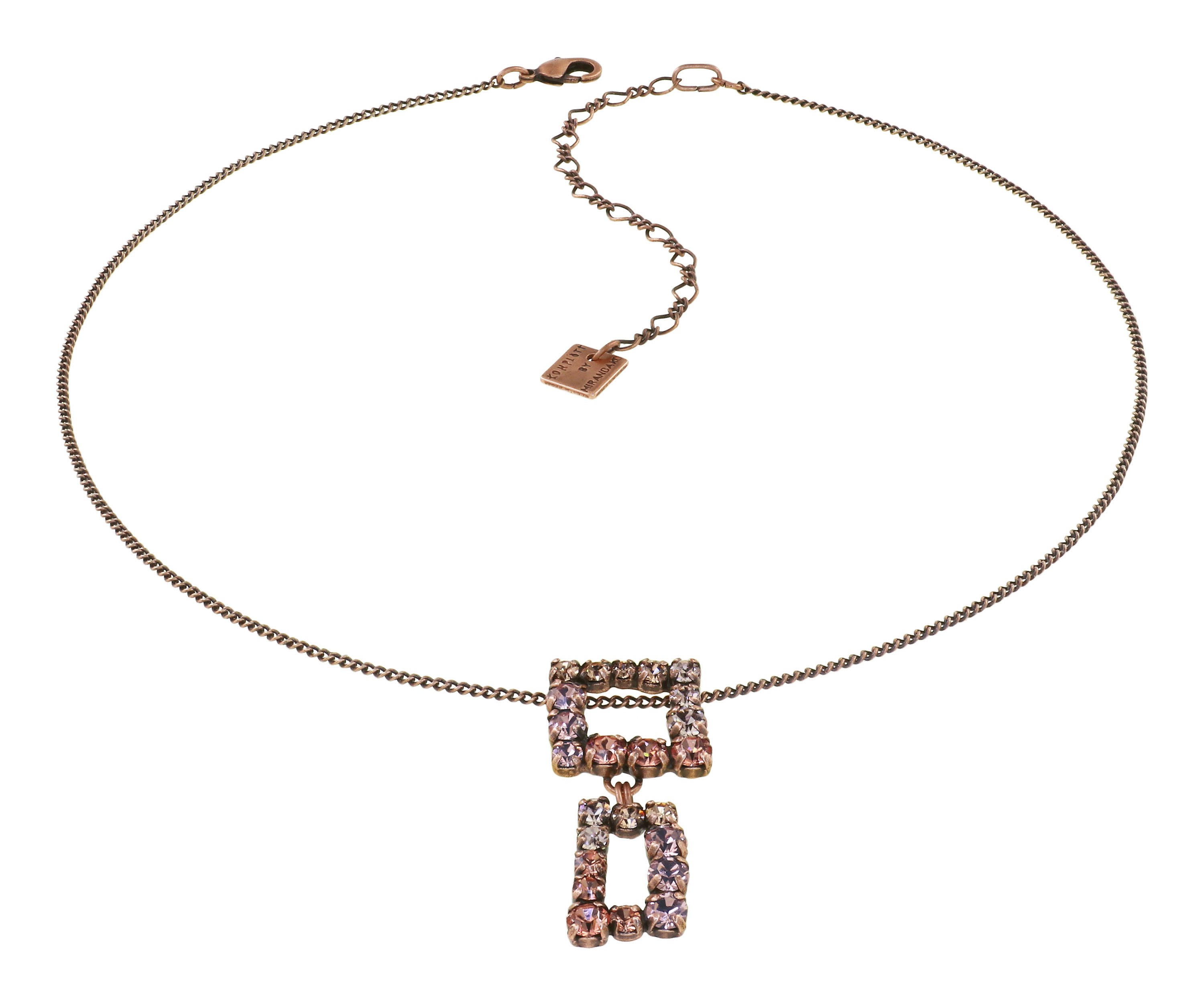 image for Necklace pendant Mytrix Brown  