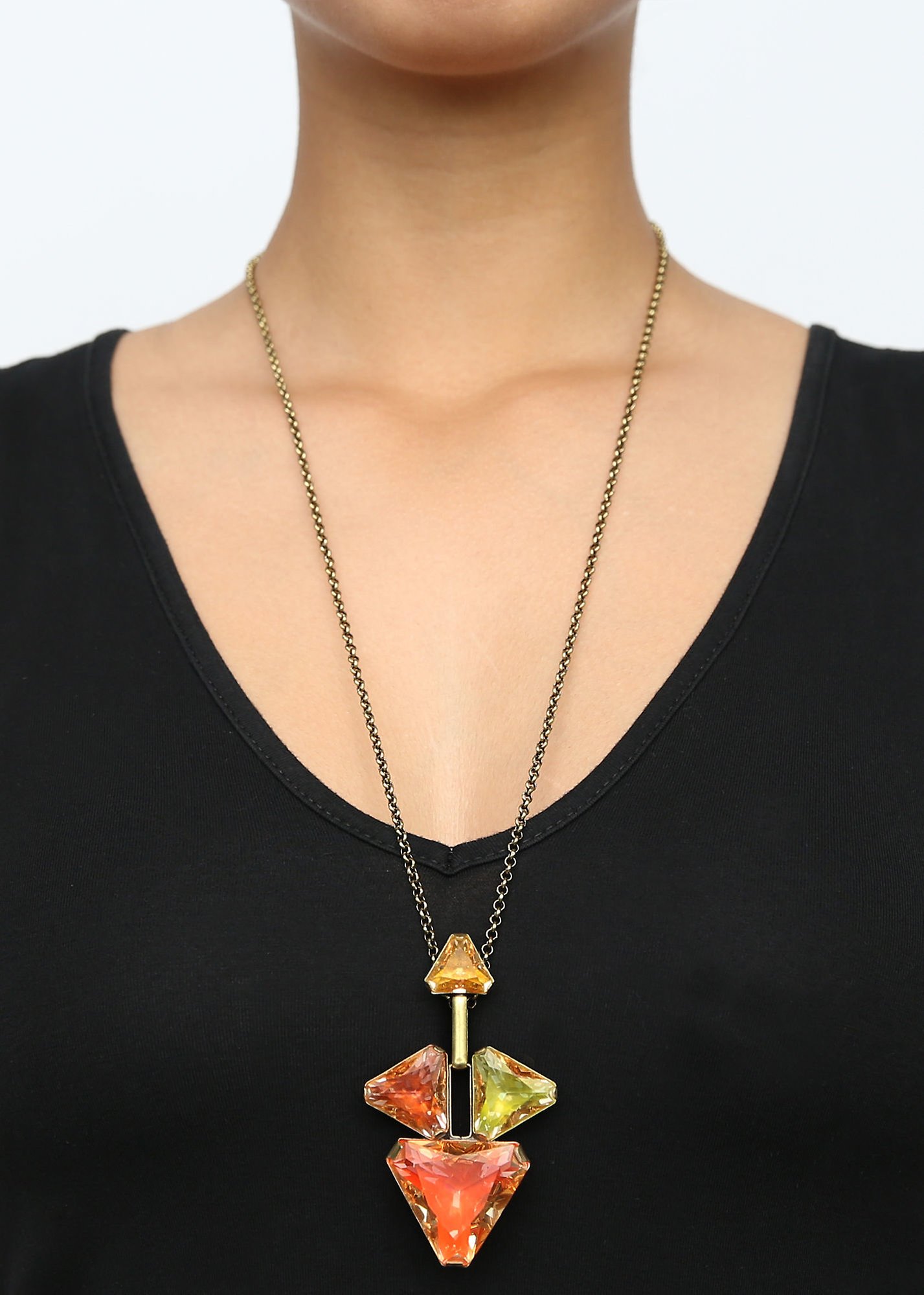 image for Necklace Pendant (Long) Star Trekking Multi  size 2XL,L,S