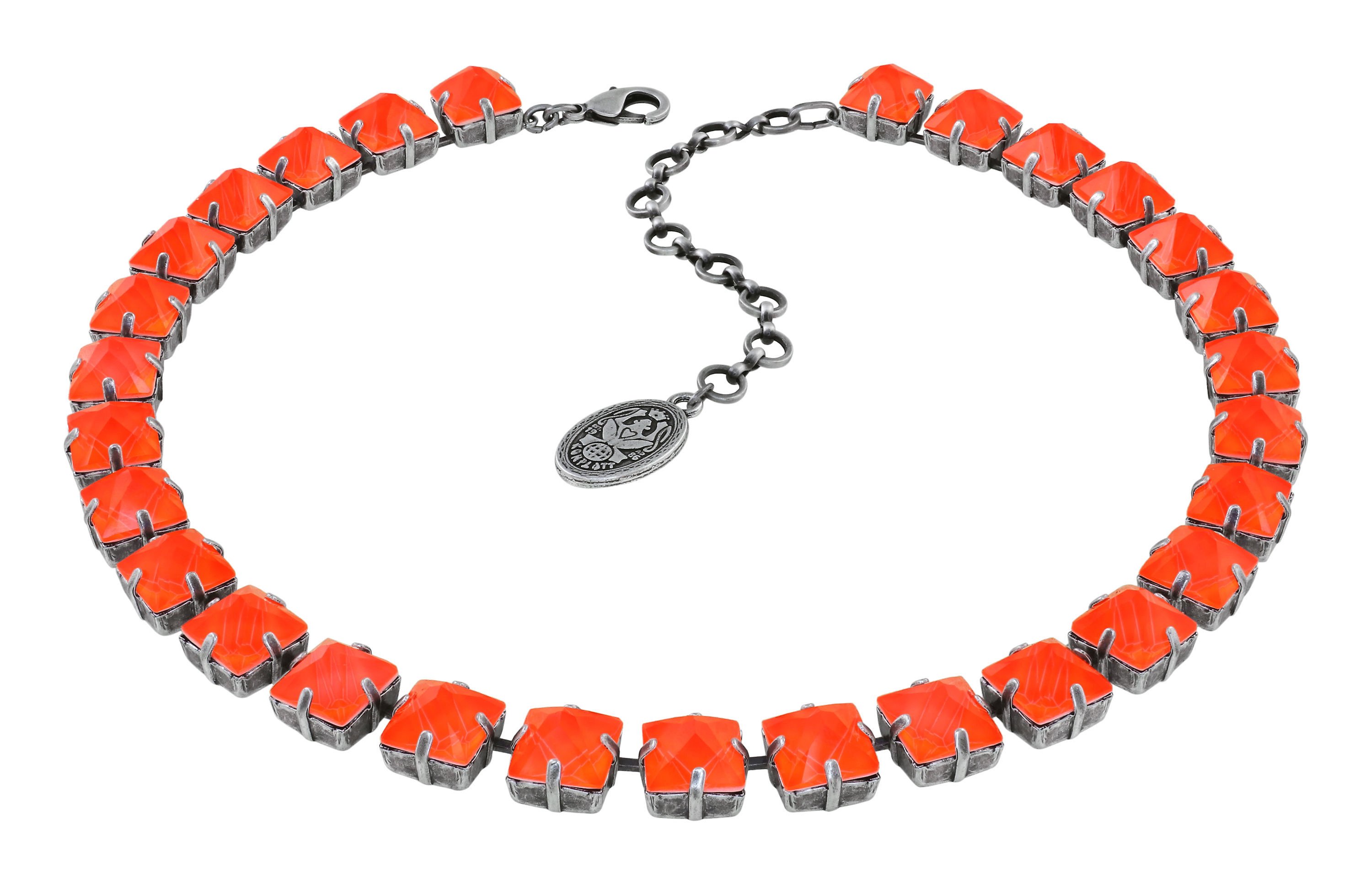 image for Necklace Punk Classics Red / Orange  size L