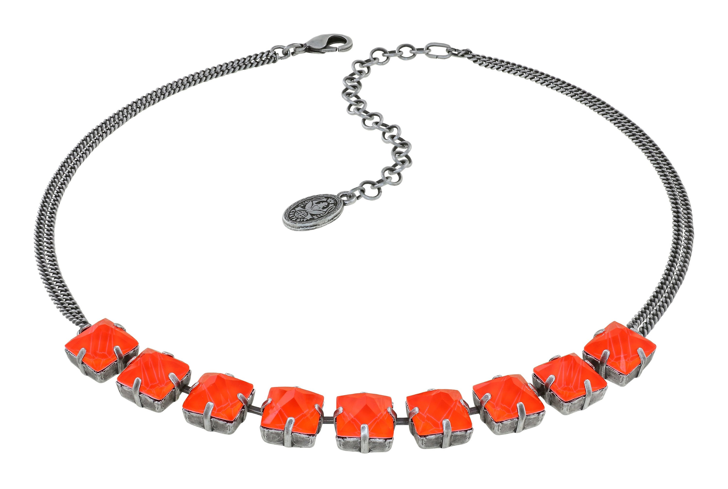image pour Collier Punk Classics Rouge / Orange  size L