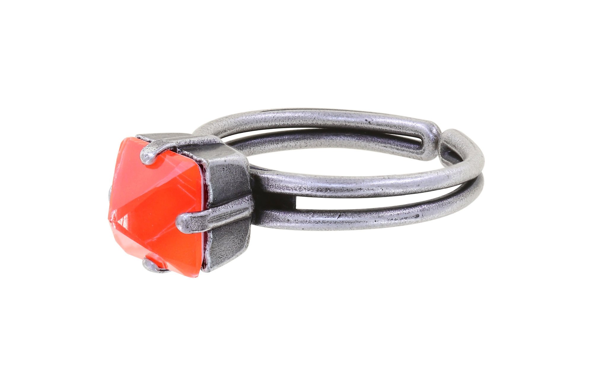 Bild für Ring Punk Classics Rot / Orange  Größe M