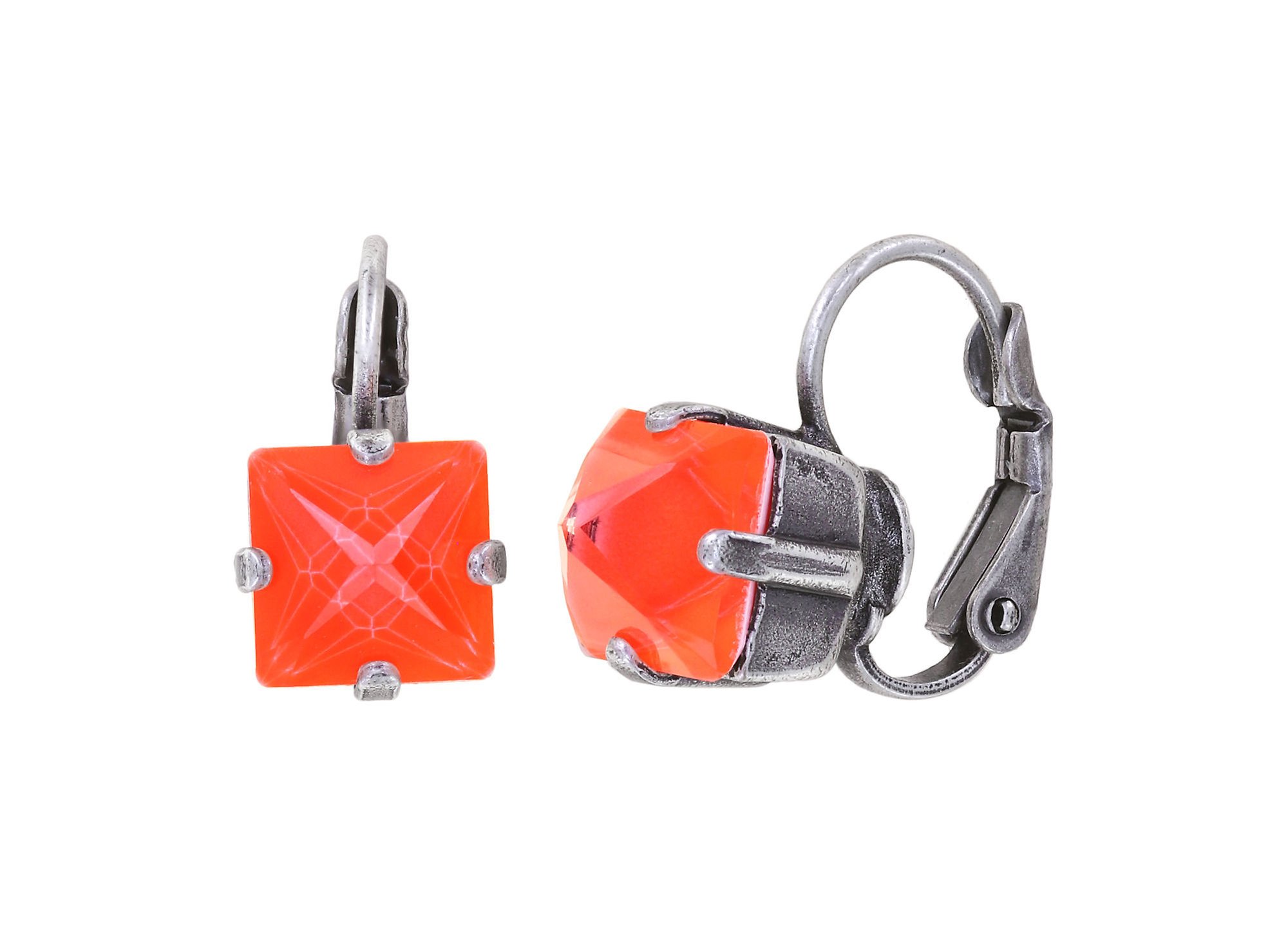 image pour Boucles d'oreilles Eurowire Punk Classics Rouge / Orange  size M
