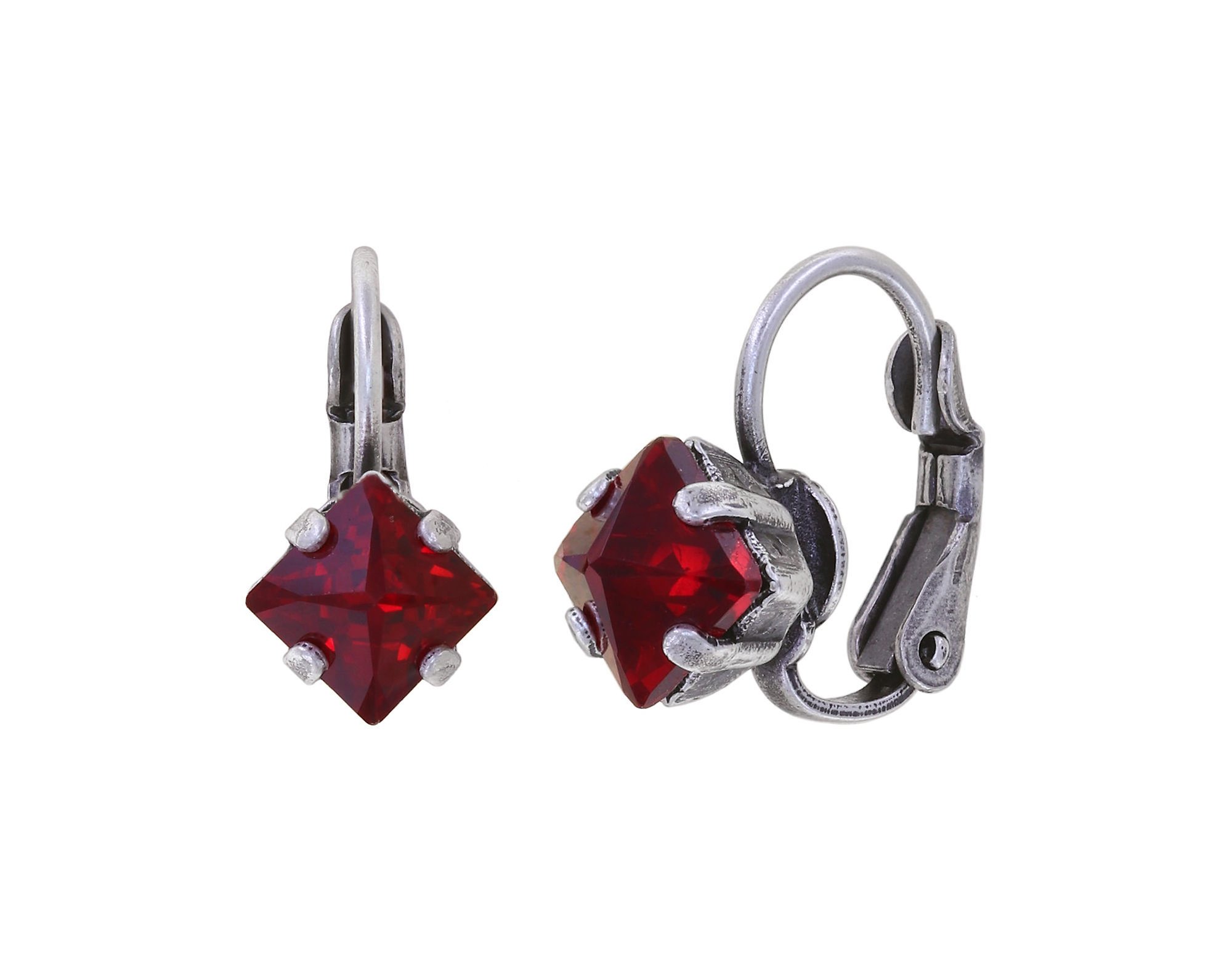 image for Earring Eurowire Punk Classics Dark Red  size S