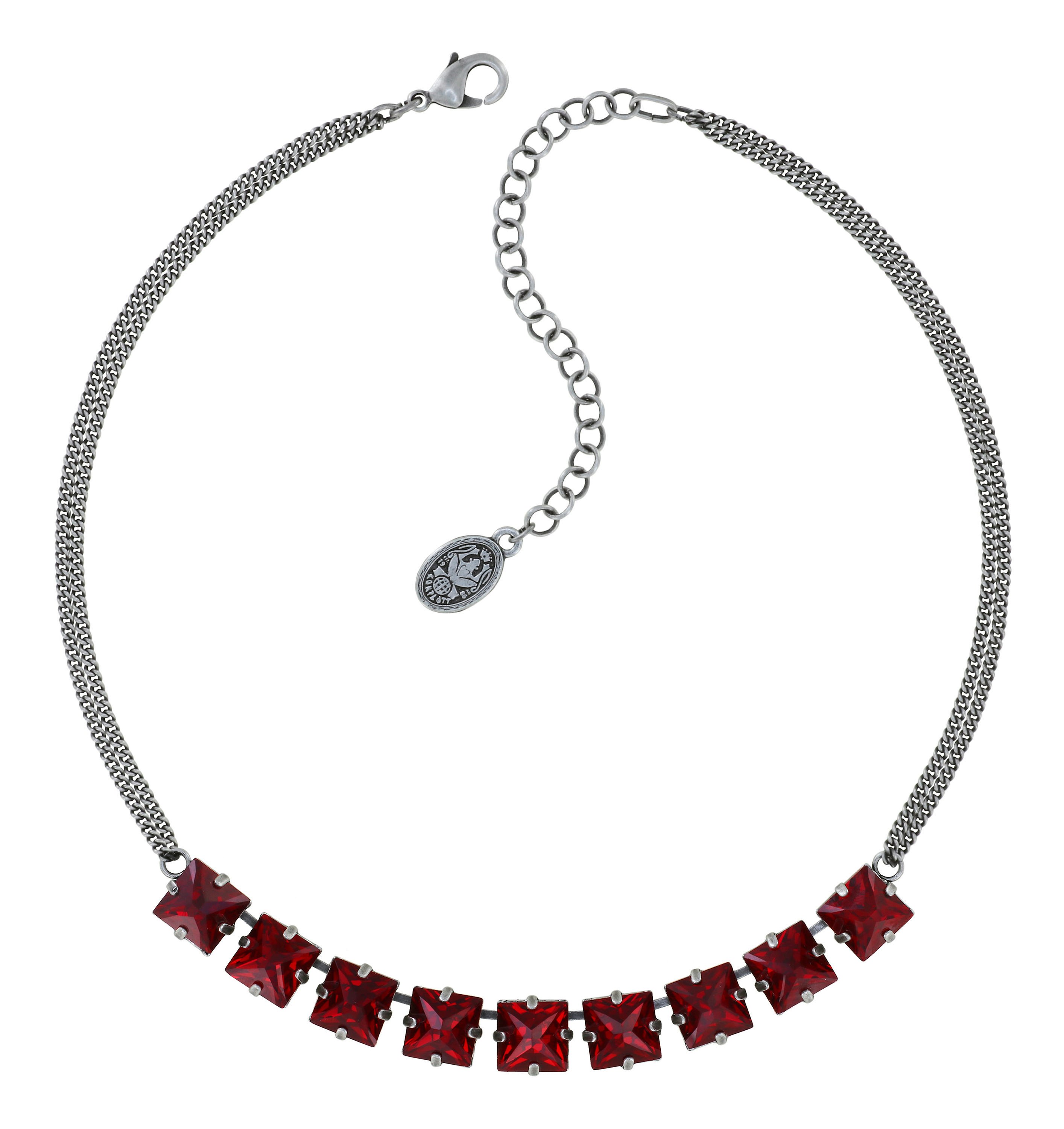 image pour Collier Punk Classics Rouge Foncé  size L