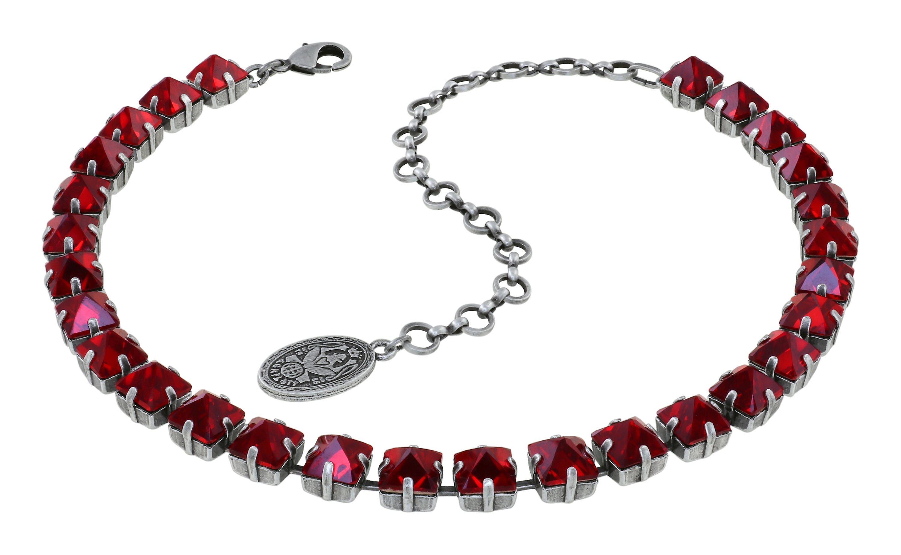 image pour Collier ras-de-cou Punk Classics Rouge Foncé  size M