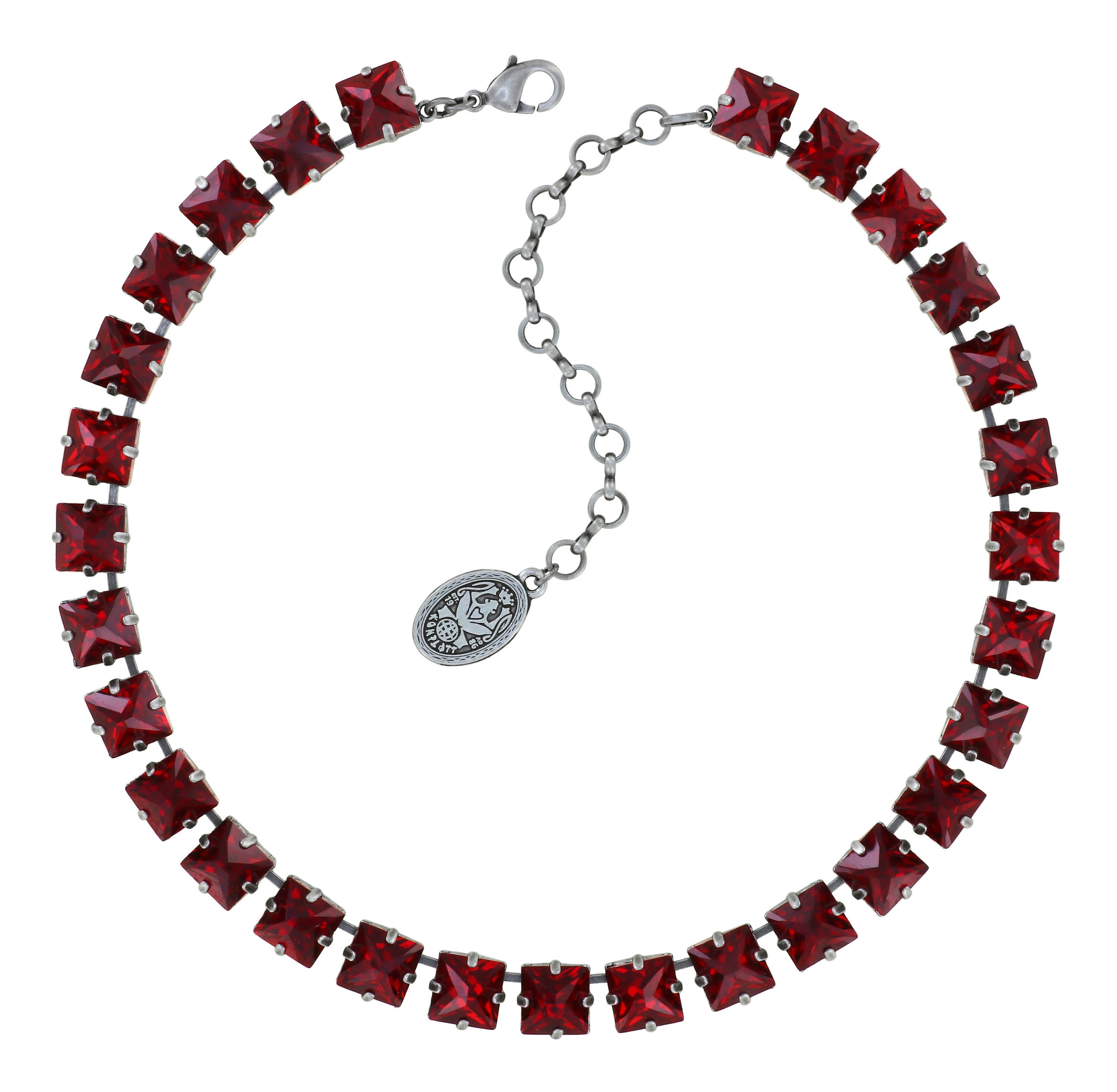 image pour Collier Punk Classics Rouge Foncé  size L