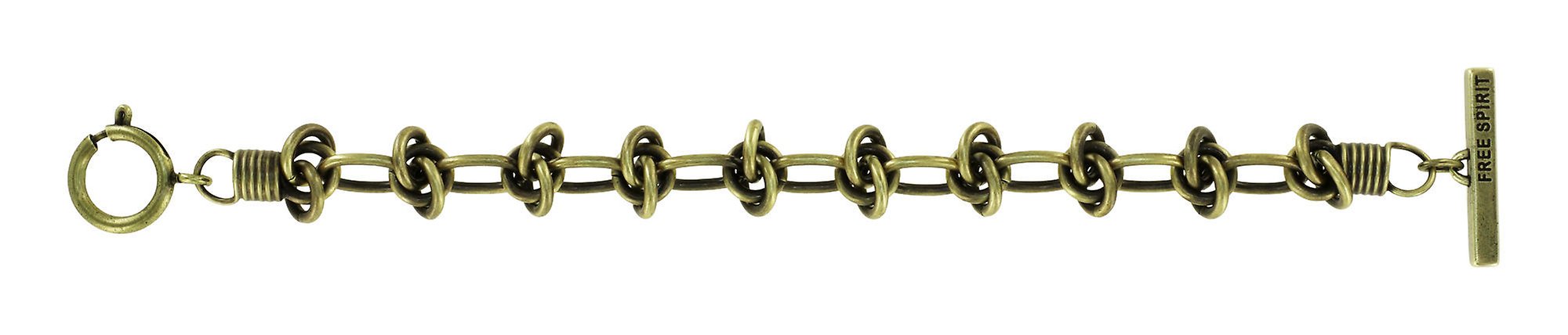 image for Bracelet Free Spirit Brass  size M