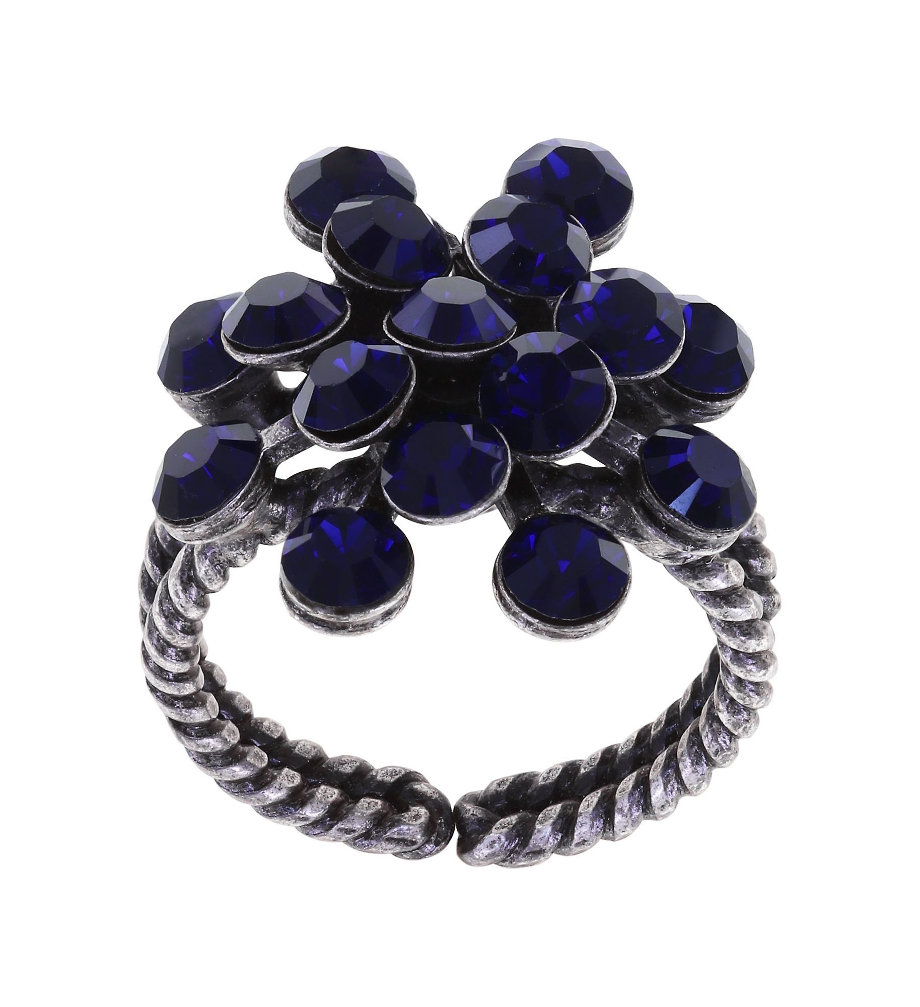 Bild für Ring Magic Fireball Blau Dunkel-indigo Classic Size (21mm Ø)