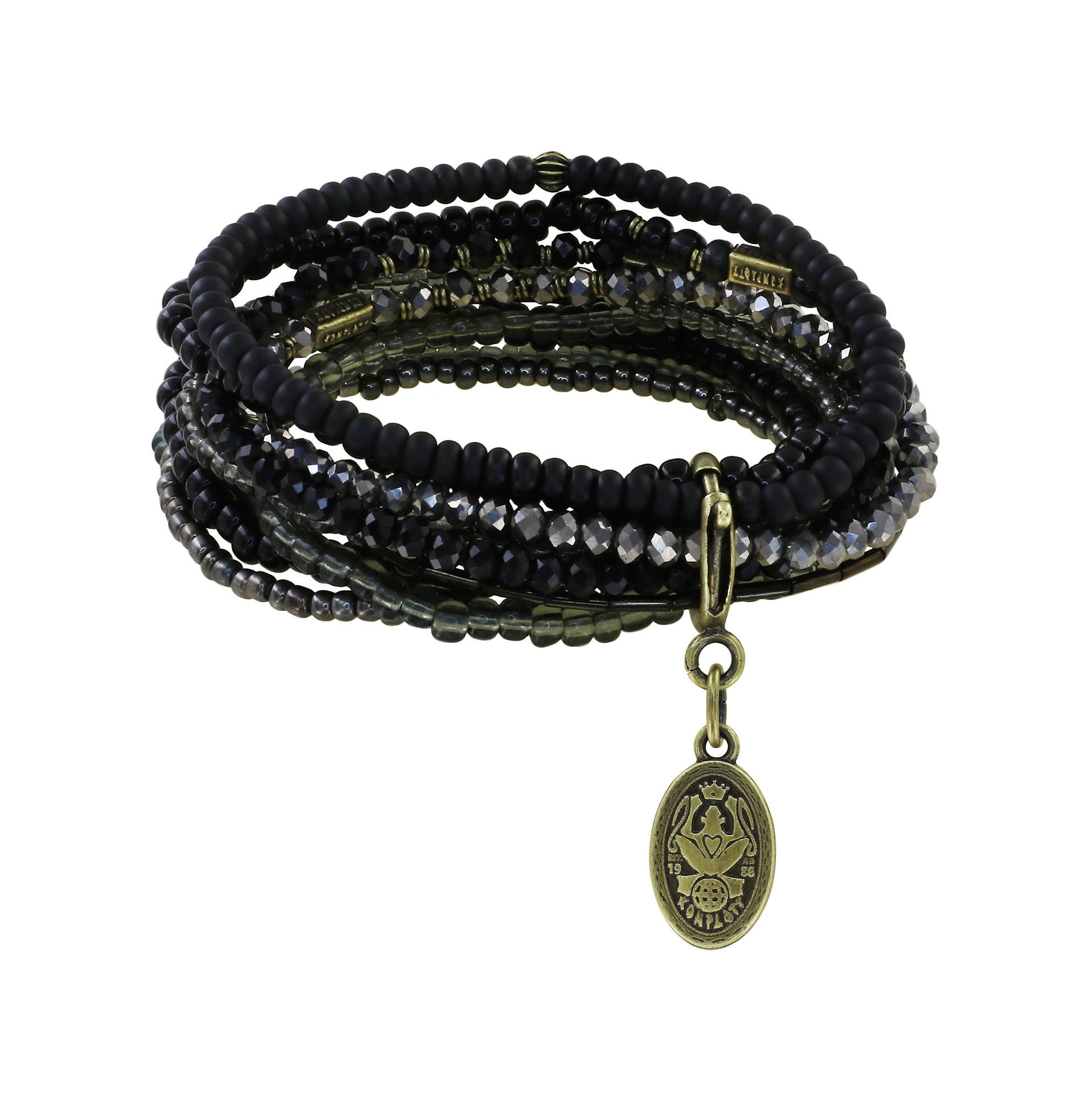 image for Bracelet Elastic Petit Glamour d´Afrique Black  