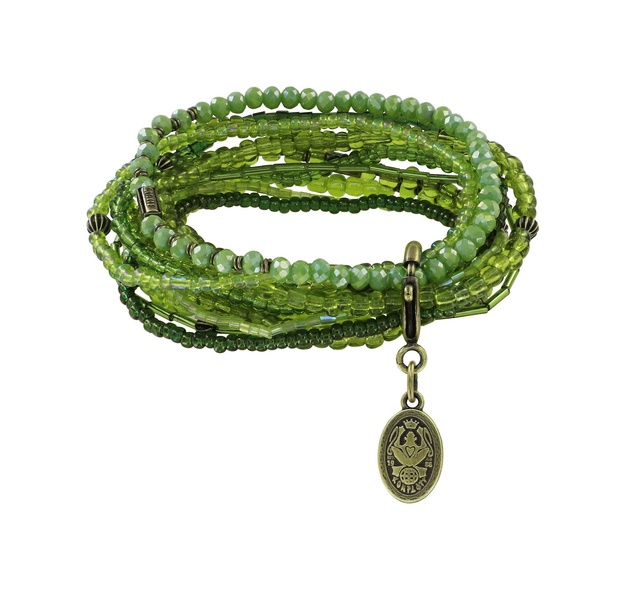 Bild für Armband elastisch Petit Glamour d´Afrique Grün  