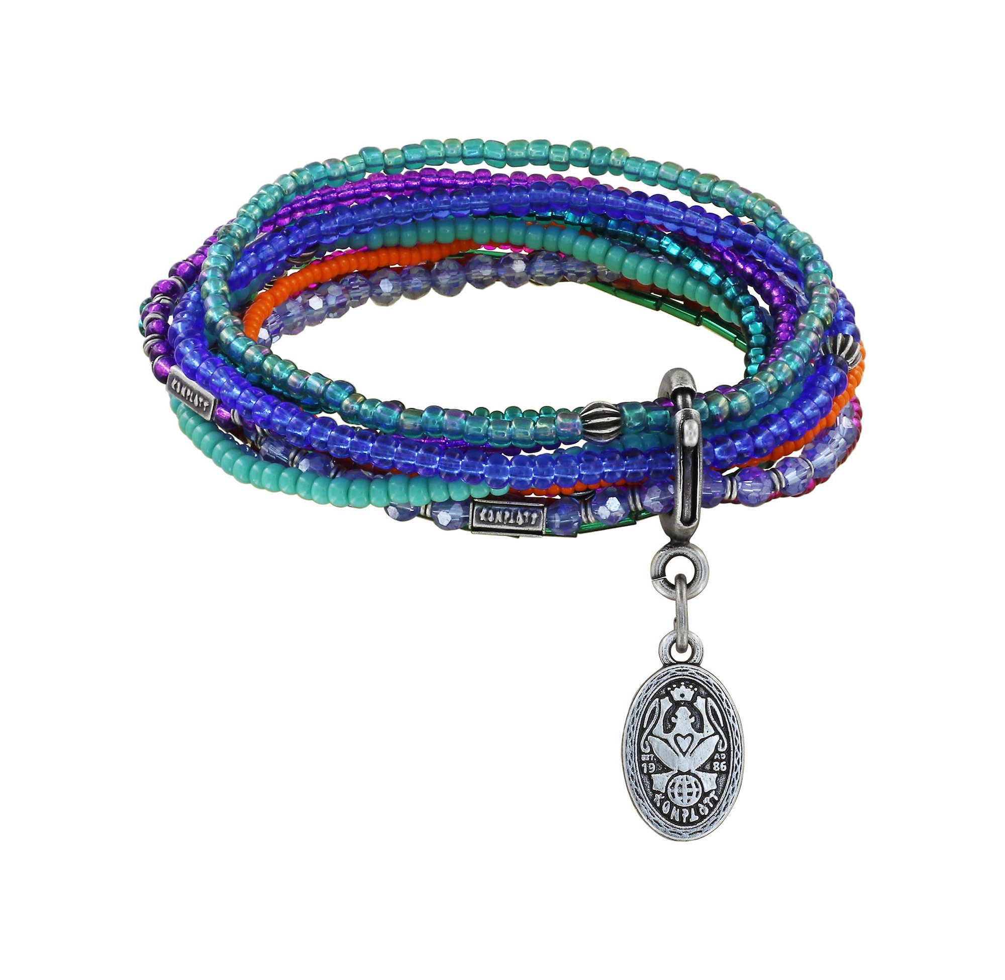 image pour Bracelet élastique Petit Glamour d´Afrique Multi  