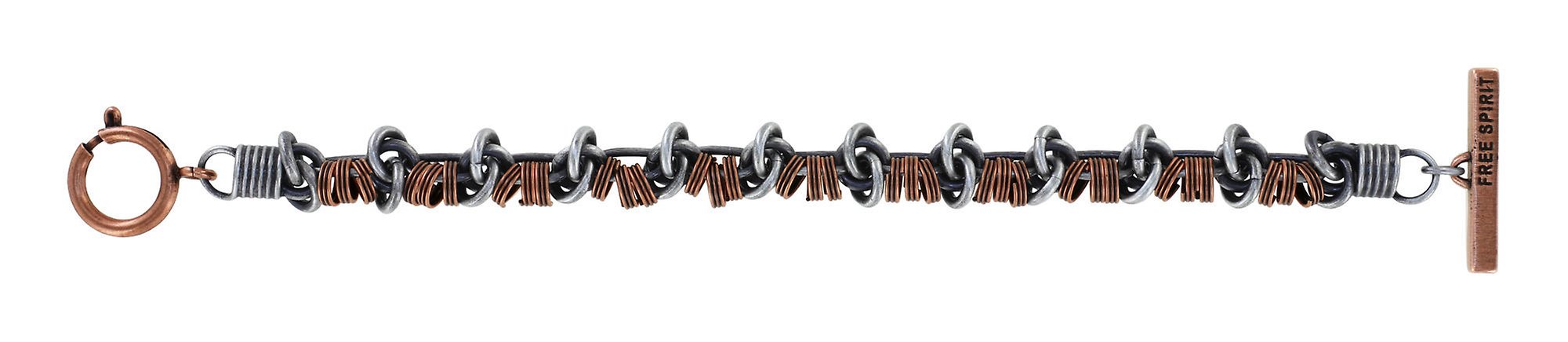 image pour Bracelet Free Spirit Argent / Cuivre  size M