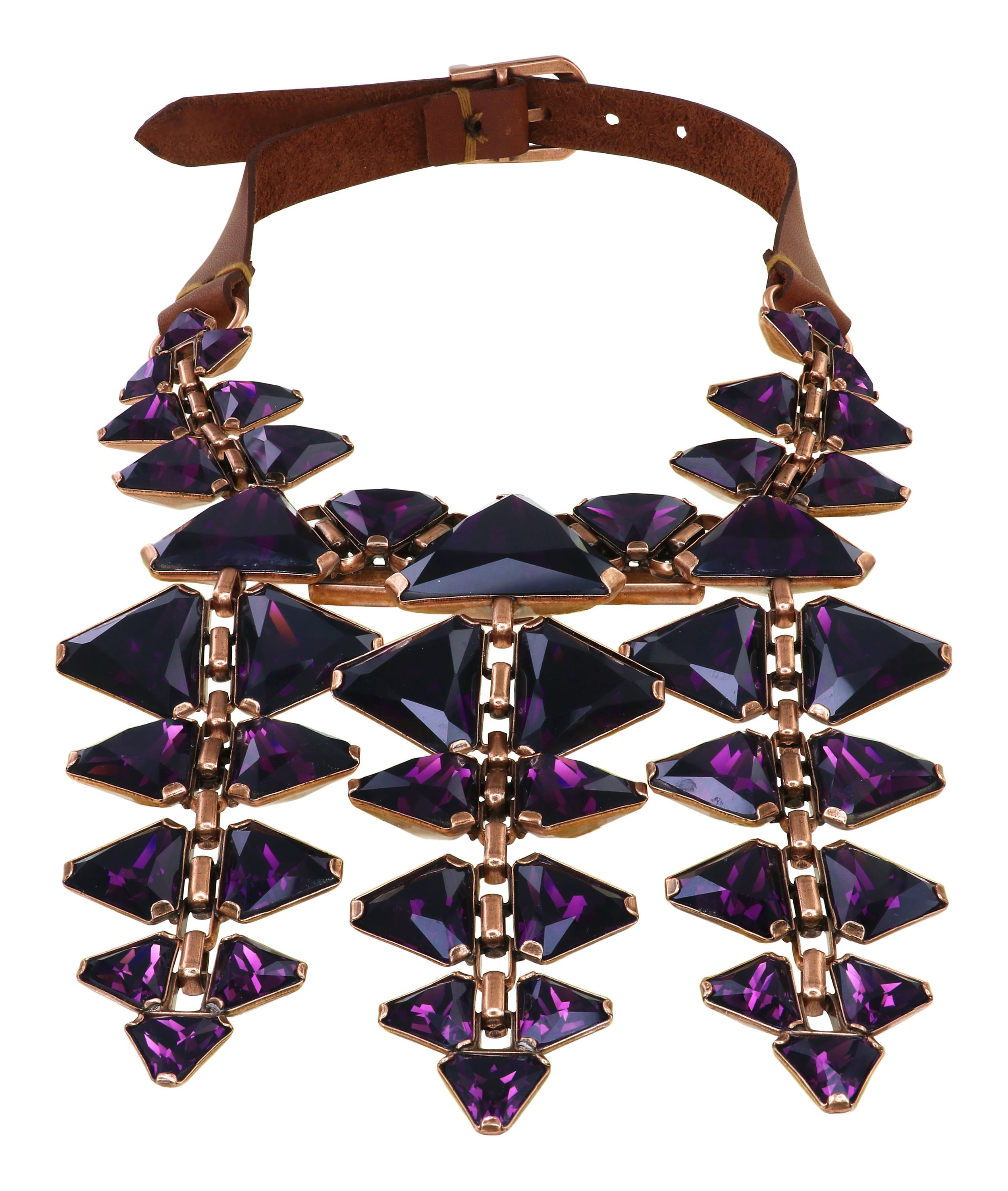 Bild für Halskette Collier Star Trekking Lila  