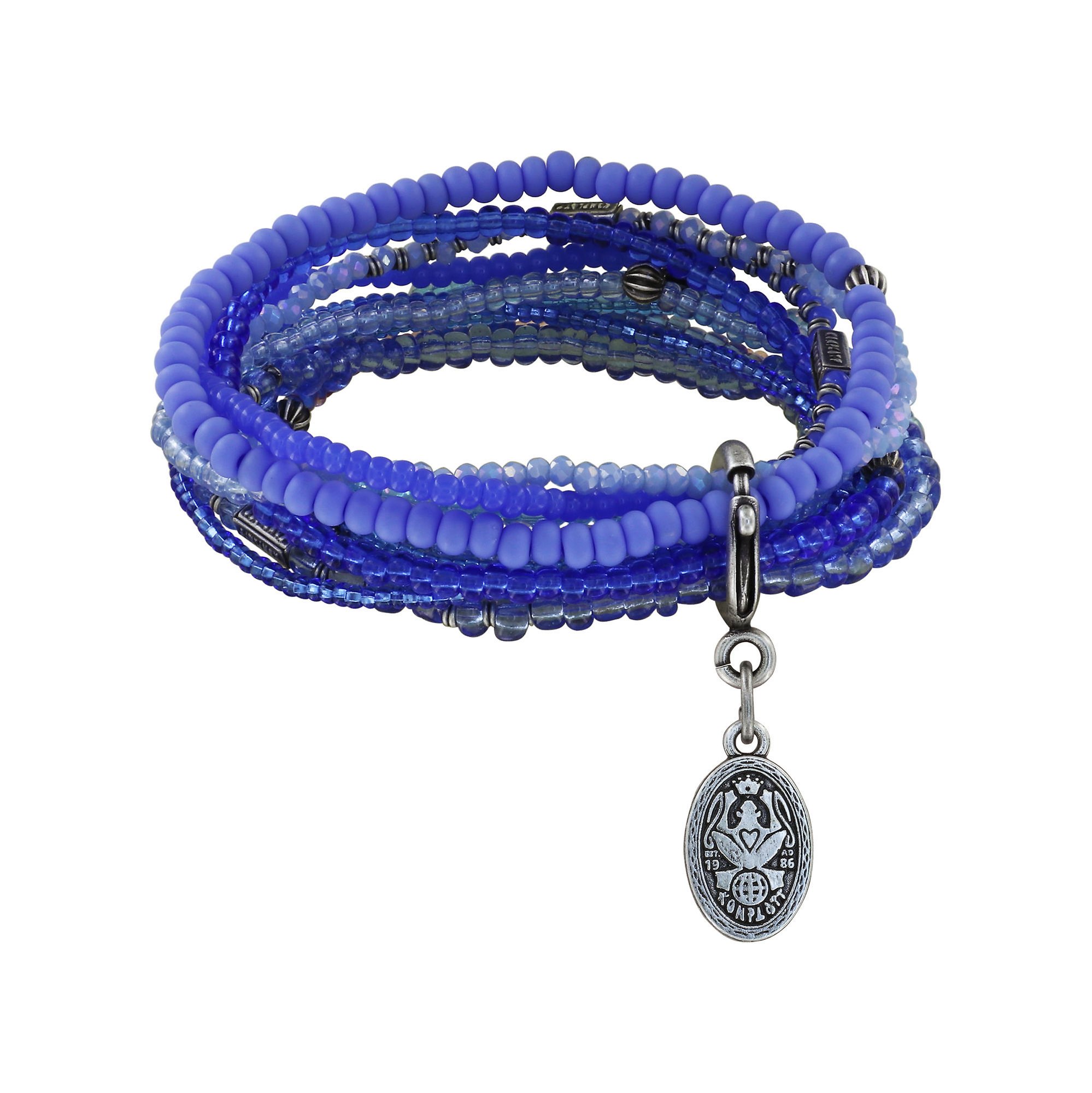 image for Bracelet Elastic Petit Glamour d´Afrique Blue  